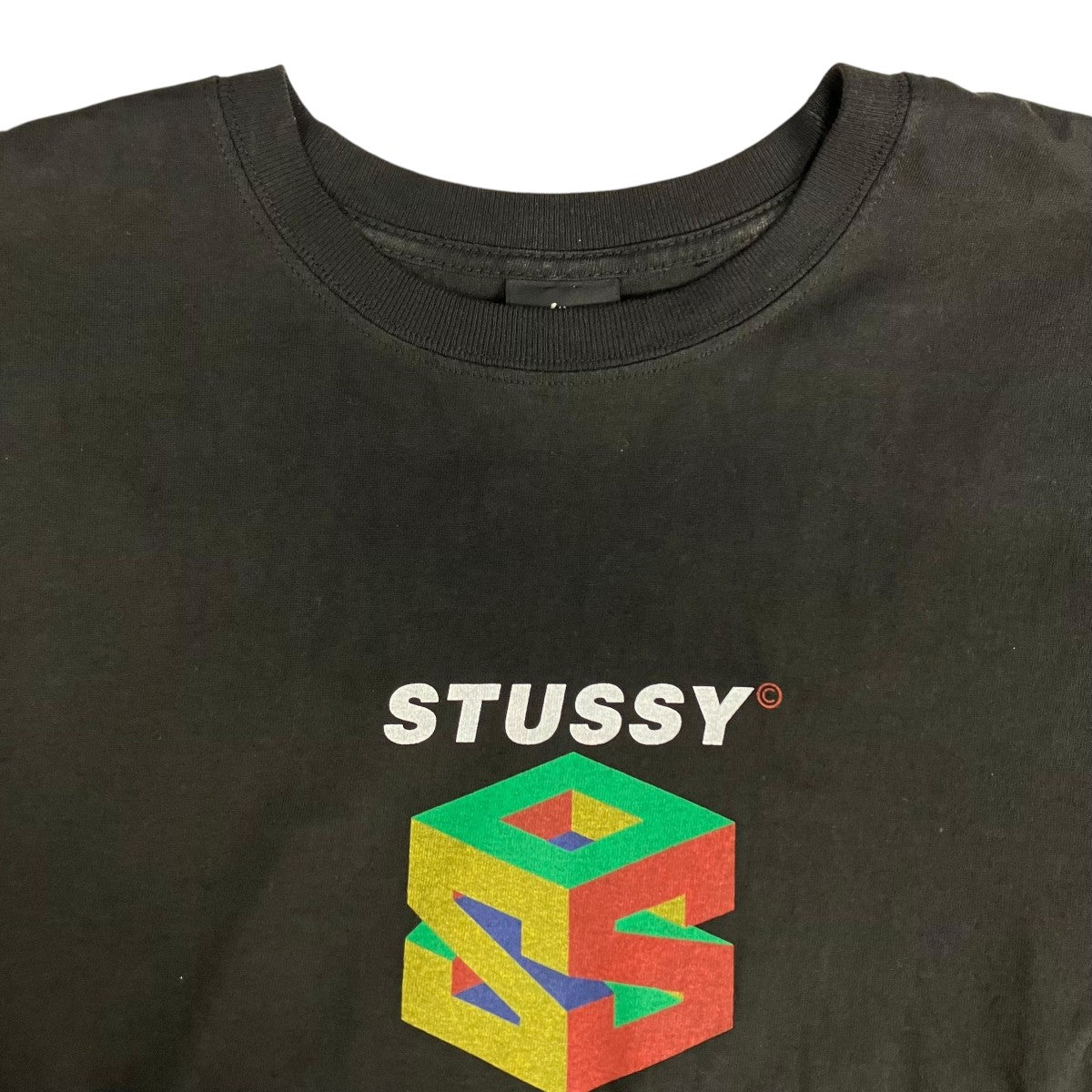 stussy(ステューシー) s64 pigment dyed teeTシャツ ブラック