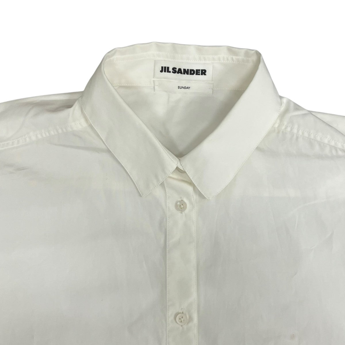 JIL SANDER(ジルサンダー) SUNDAYシャツJ05DL0007 J05DL0007 ホワイト