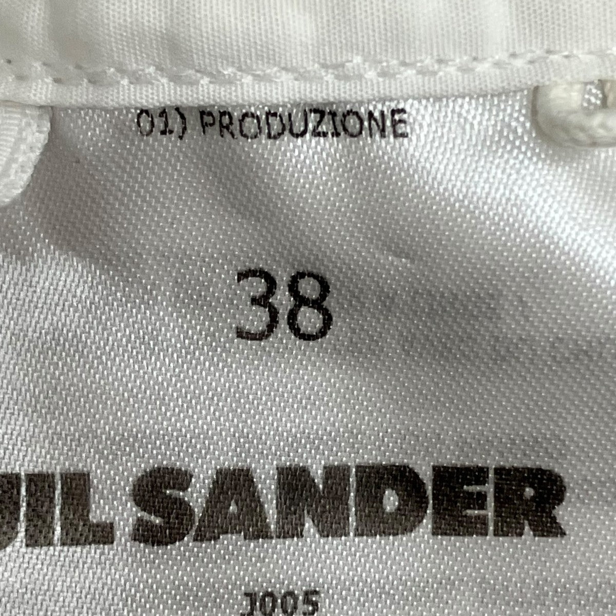 JIL SANDER SUNDAYシャツJ05DL0007 古着・中古-8枚目のアイテム画像