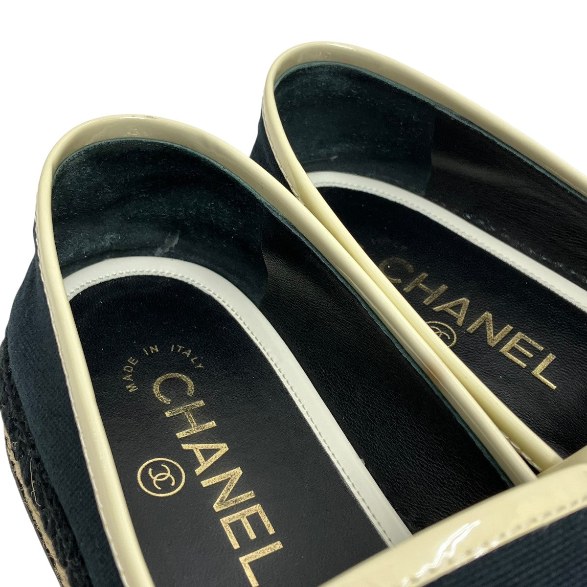 CHANEL(シャネル) ココマークエスパドリーユG36059 G36059 ブラック