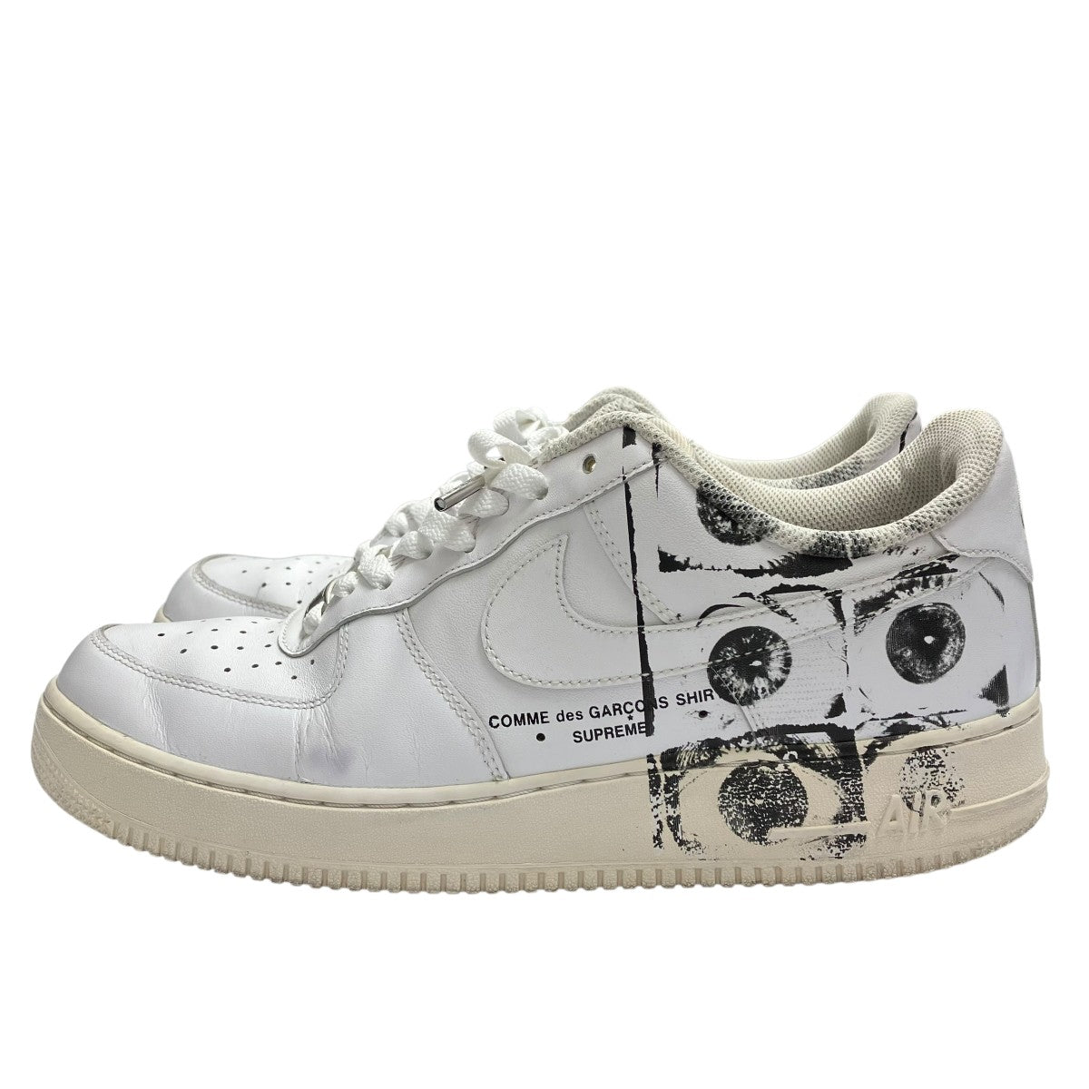 Supreme×NIKE×COMME des GARCONS 17SSスニーカー ホワイト