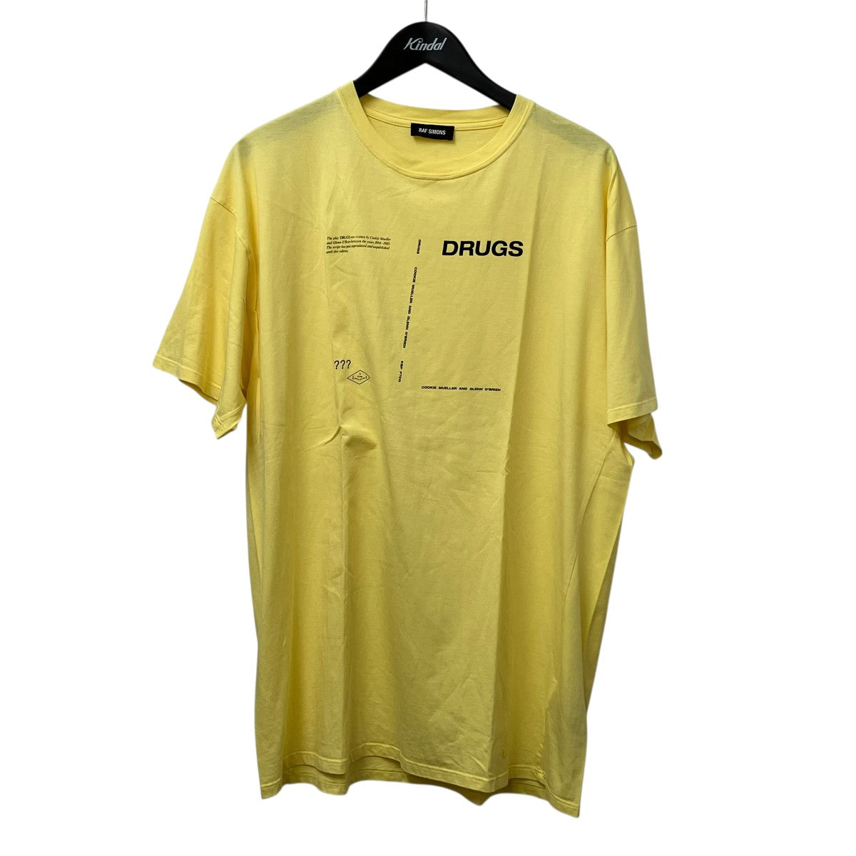 RAF SIMONS(ラフシモンズ) DRUGTシャツ19003-00015 19003-00015