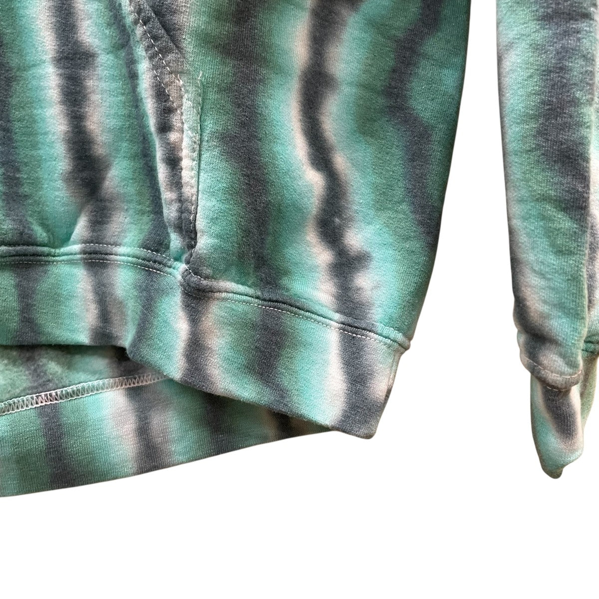 SASQUATCHfabrix． SWEAT HOODIE MEX STRIPE DYEフーディ25SS-CSP-001 古着・中古-4枚目のアイテム画像