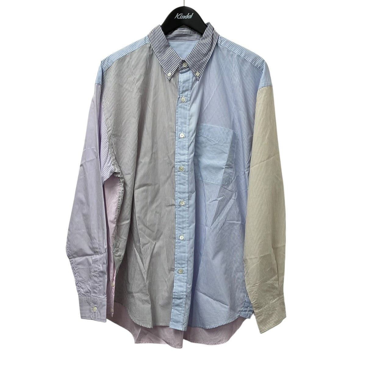 SSZ(エスエスズィー) 25SSCOLOR BLOCK SHIRTSストライプシャツ11