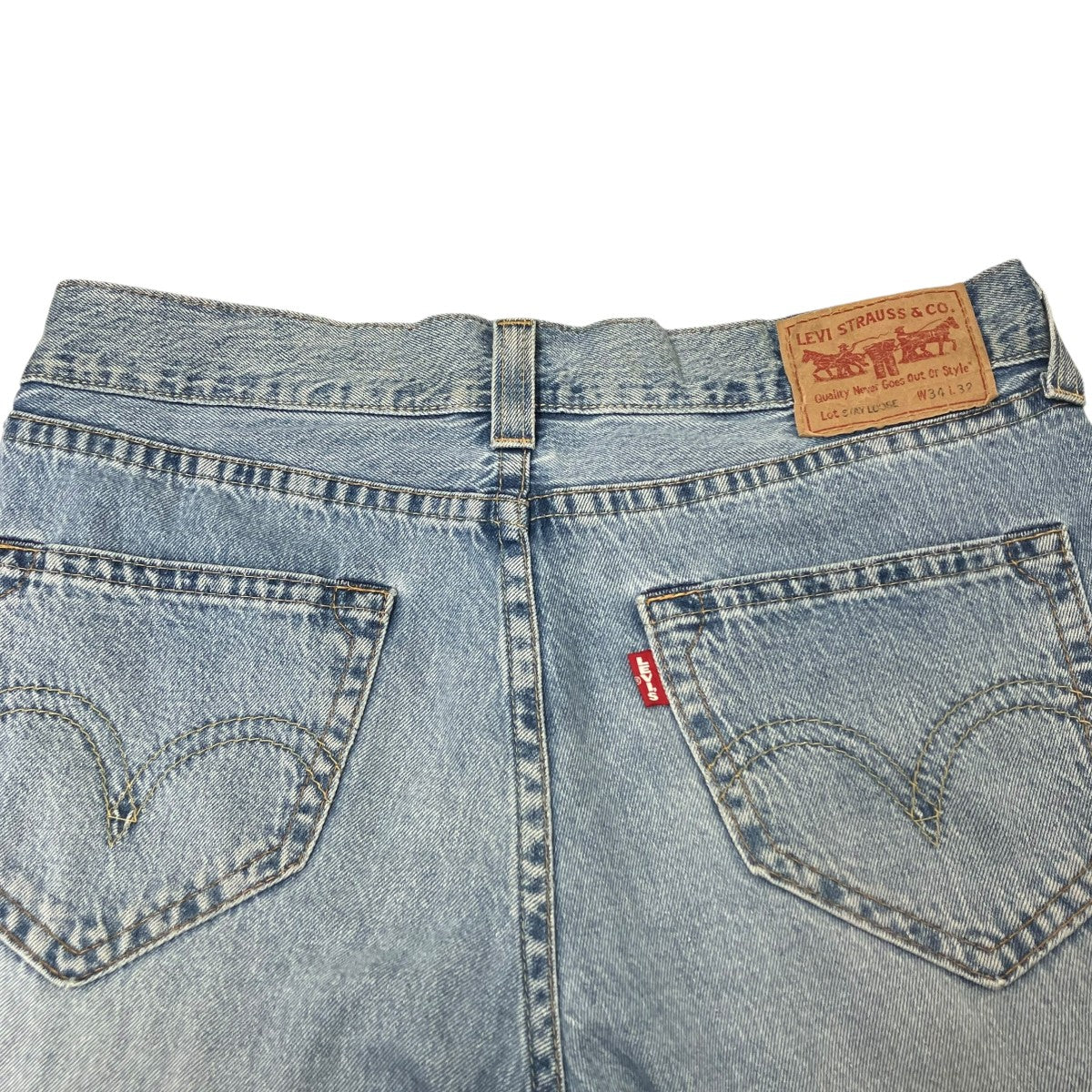 LEVI’S PReMIUM TYPE 1 STAY LOOSE DENIM デニムパンツ52592-0005 古着・中古-5枚目のアイテム画像