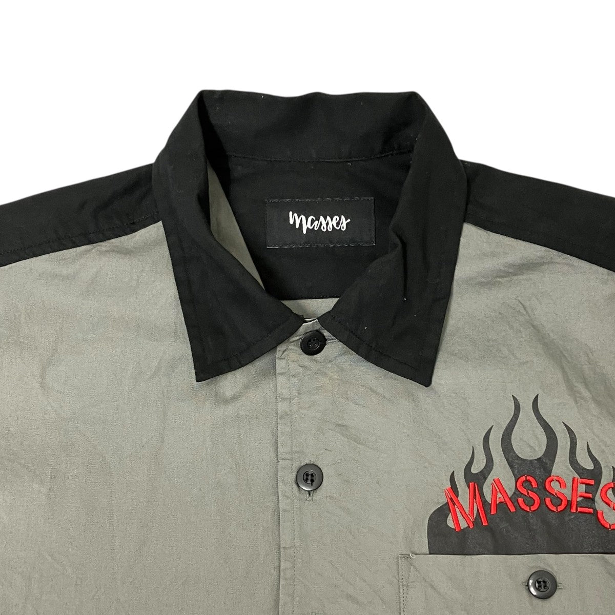MASSES WORK SHIRT F S Sシャツ 古着・中古-3枚目のアイテム画像
