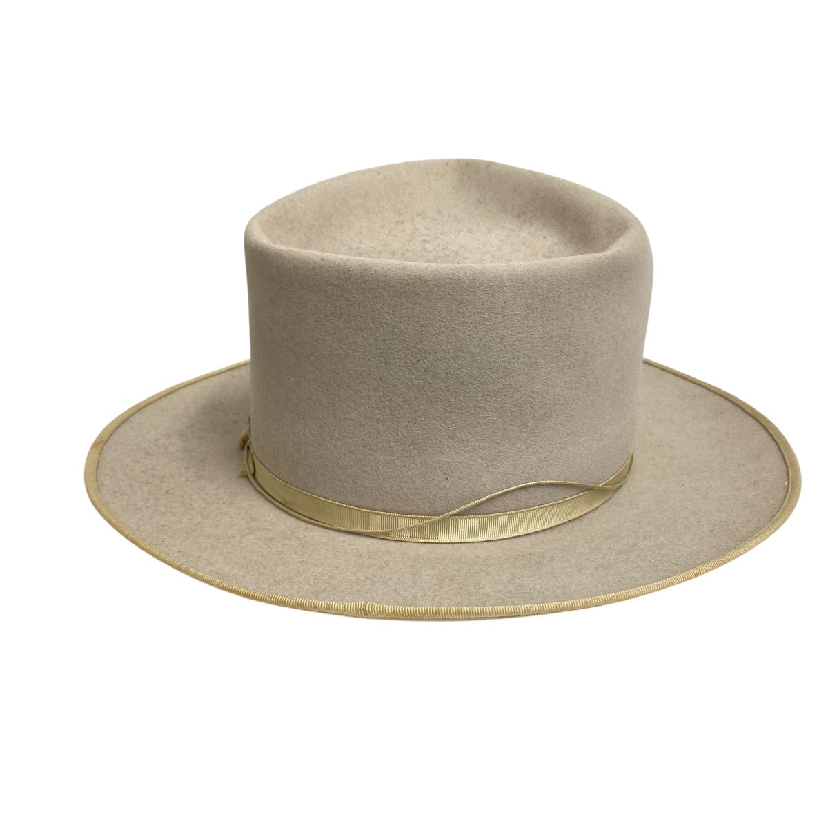 【50s】STETSON ステットソン ハットヌートリア STETSON 7Xウェスタンブラック59cmビンテージハット