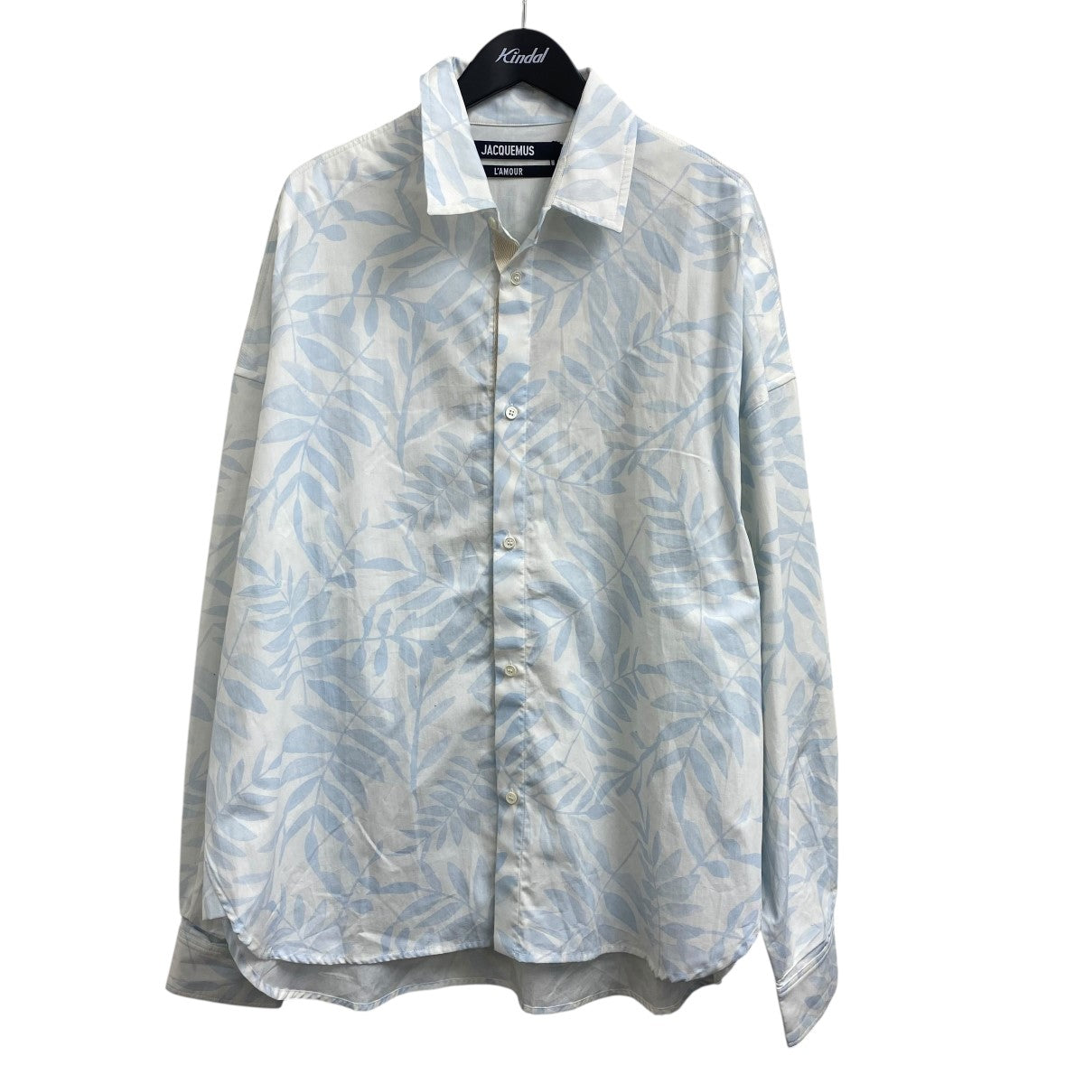 JACQUEMUS 半袖シャツワイシャツ M JACQUEMUS(ジャックムス) 半袖シャツ イエロー サイズ 44