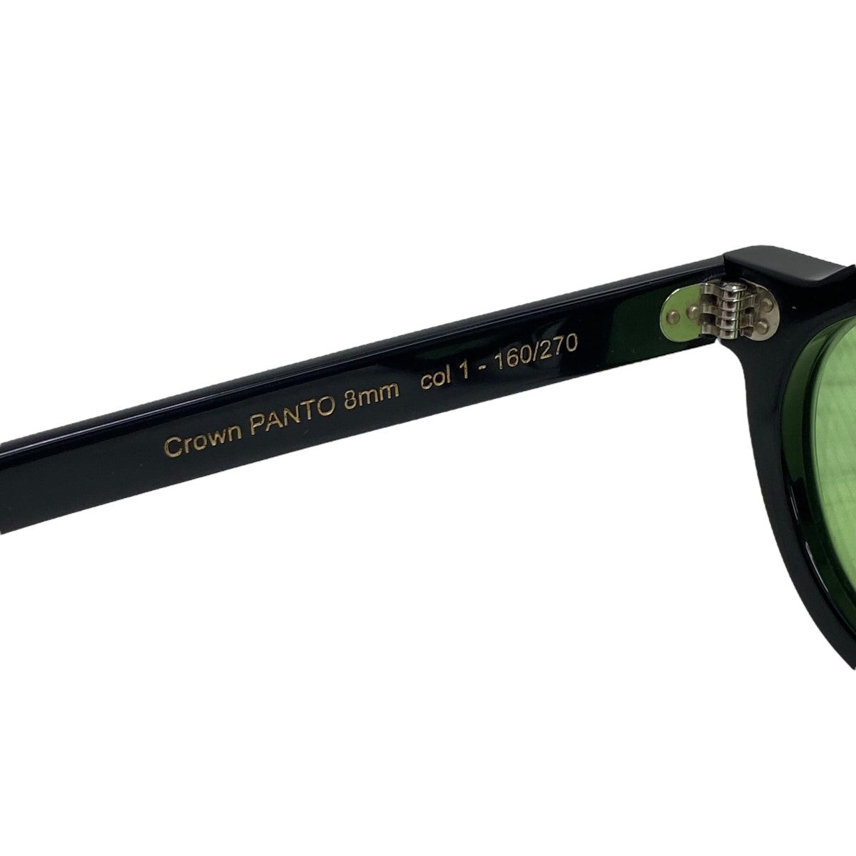 ■Lesca Vintage ■ CROWN PANTO 8㎜■レスカ■ブラック Lesca VINTAGE メガネ CROWN-PANTO 8mm Black (v52) ポンメガネ大宮