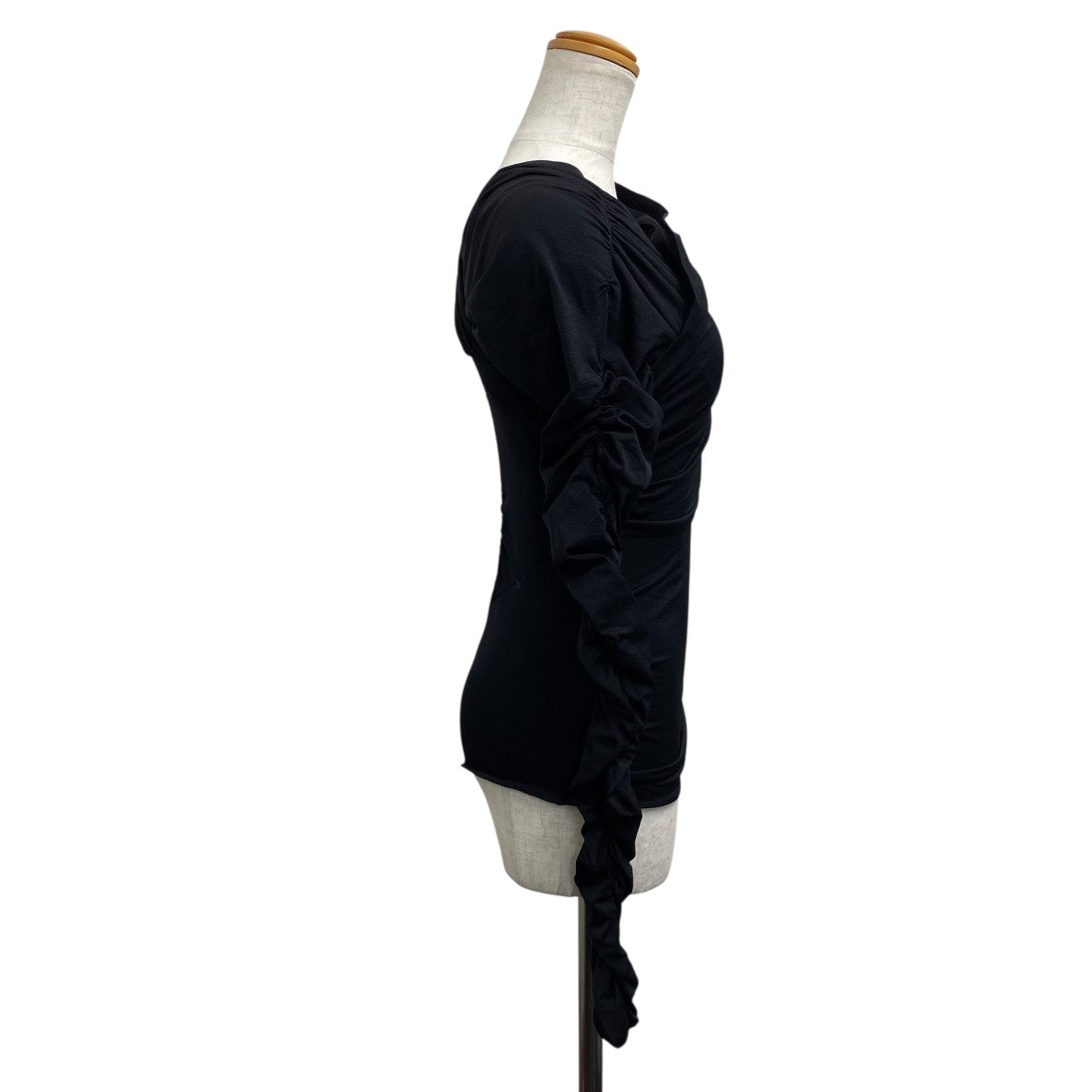トップス FETICO NYLON JERSEY GATHERED BODYSUIT FETICO(フェティコ) JERSEY GATHERED BODYSUITカットソーFTC234