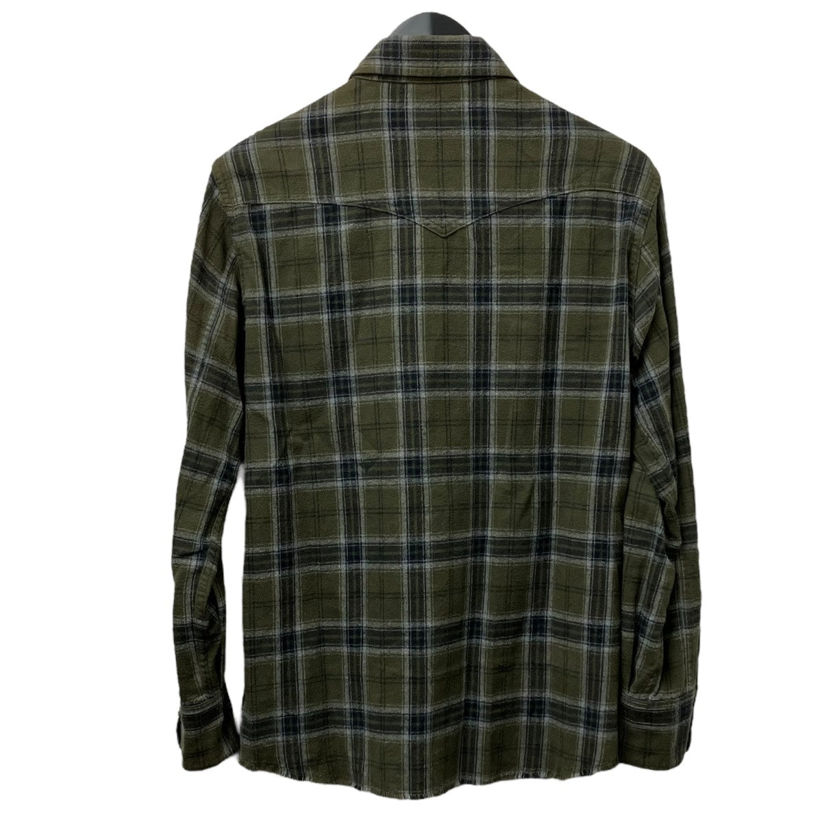 SAINT LAURENT PARIS  サンローランパリ　チェックボアシャツ Saint Laurent Paris(サンローランパリ) チェックシャツ530154