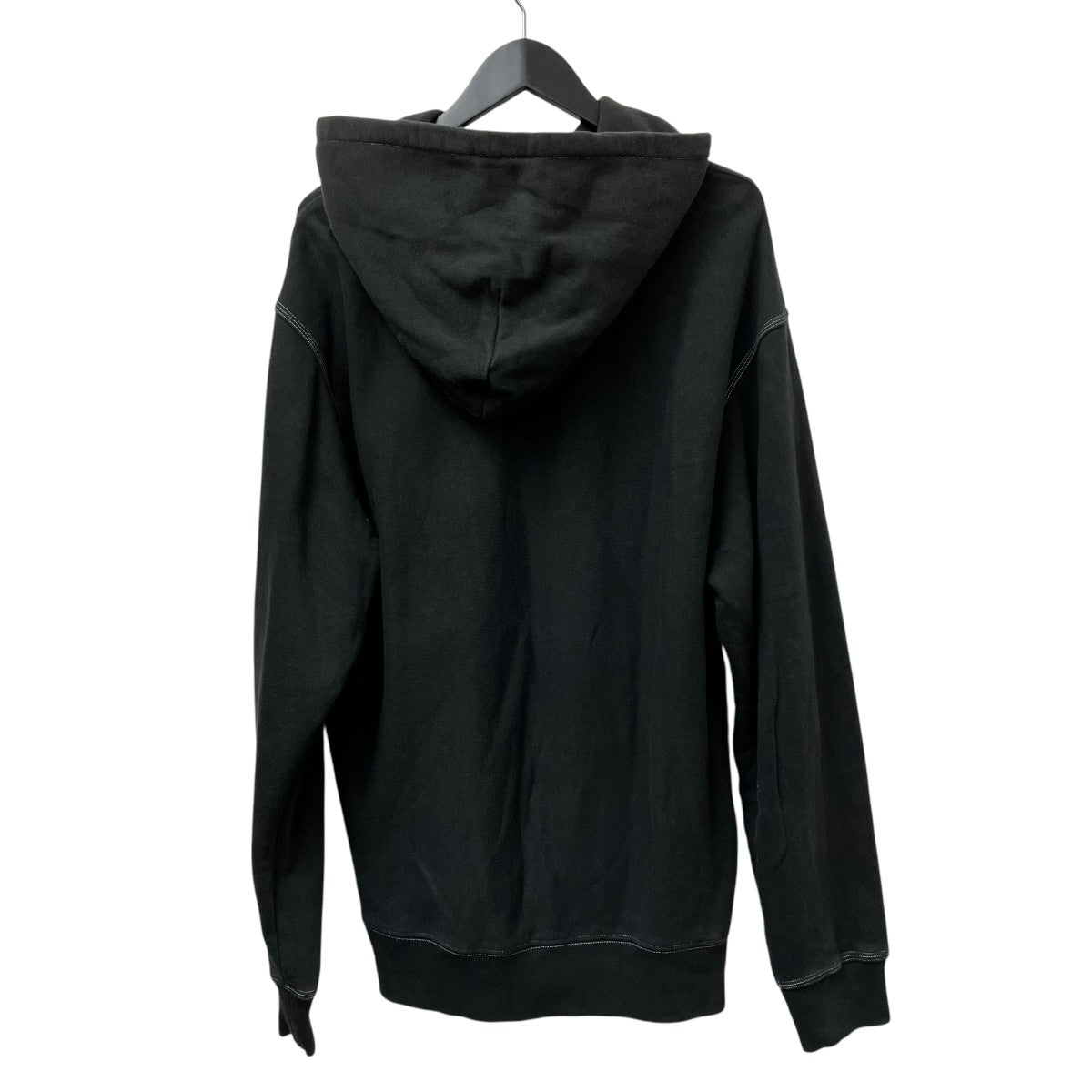 【セール中】ステューシーパーカー　Stüssy Lサイズ ブラック stussy(ステューシー) SS-LINK ZIP HOODワンポイントロゴ