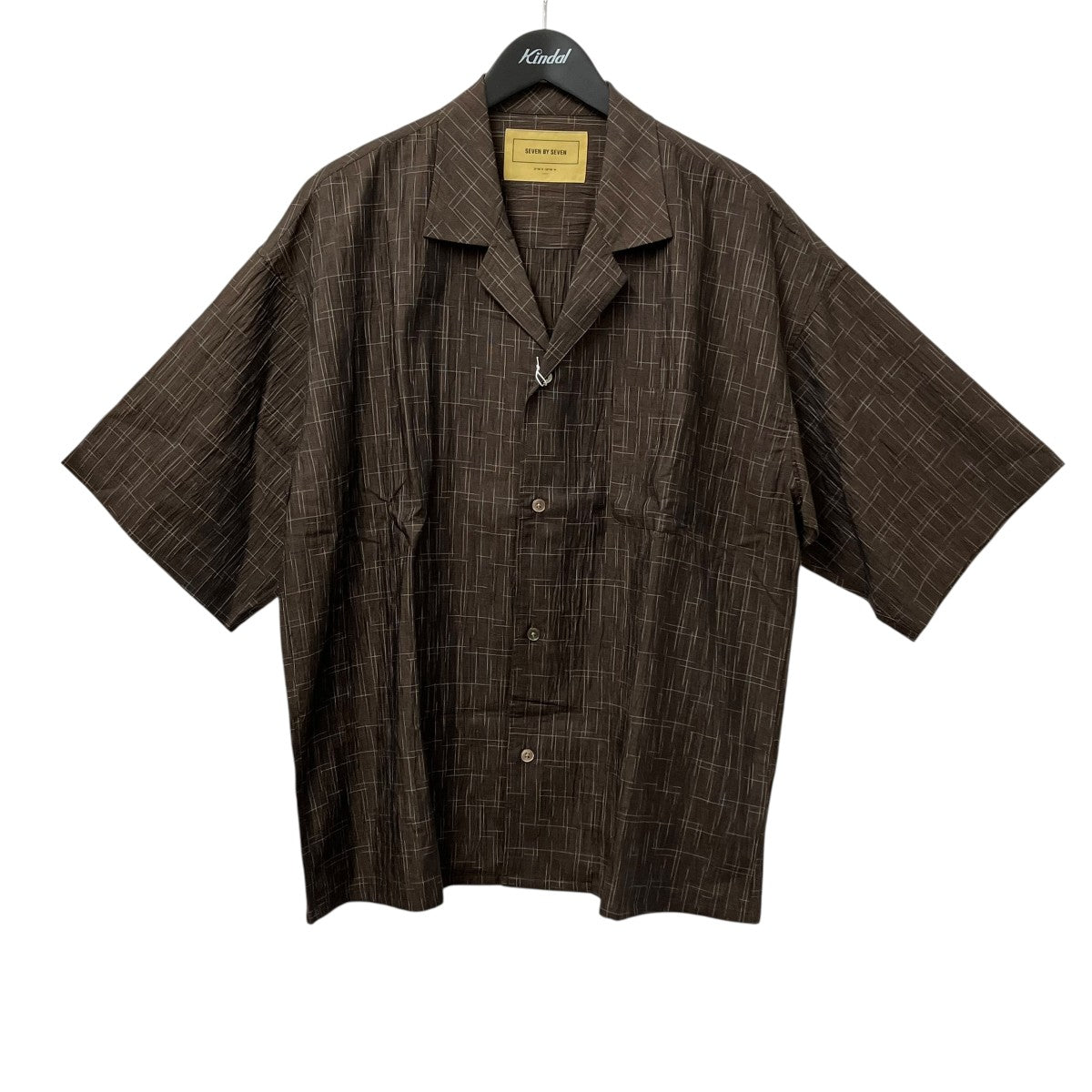 SEVEN BY SEVEN(セブンバイセブン) OPEN COLLAR SHIRTS S S