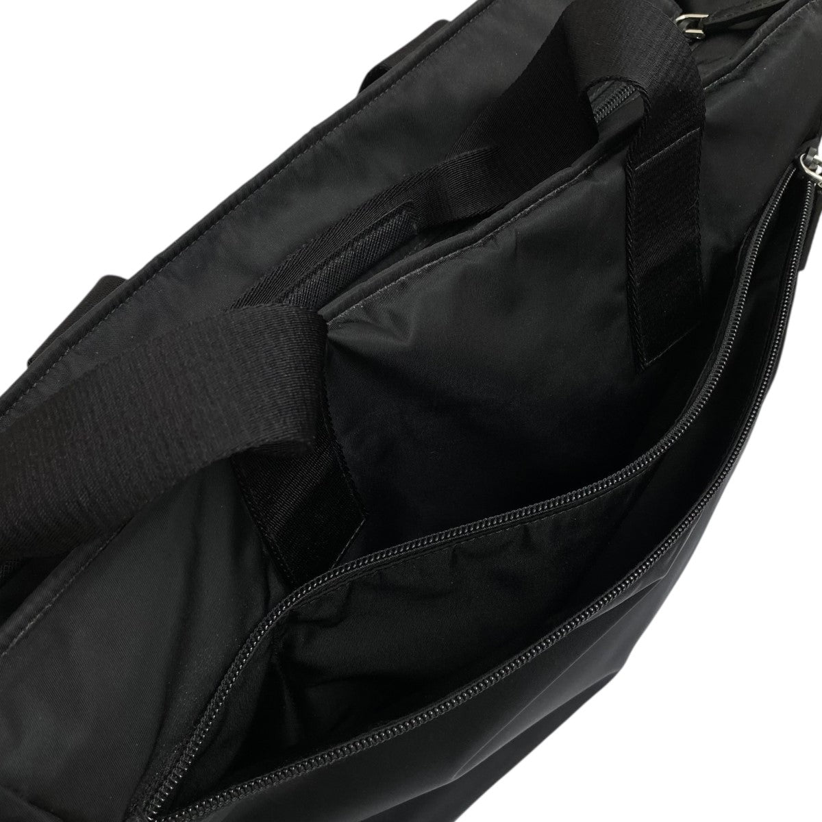 PRADA プラダ トートバッグ 2VG042 PRADA プラダ トートバッグ ファブリックトートバッグ ブラック