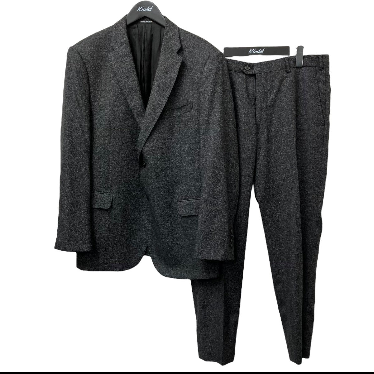 ARMANI DAVID LINE セットアップ スーツ ストライプ ARMANI(アルマーニ) ストライプセットアップスーツ ネイビー