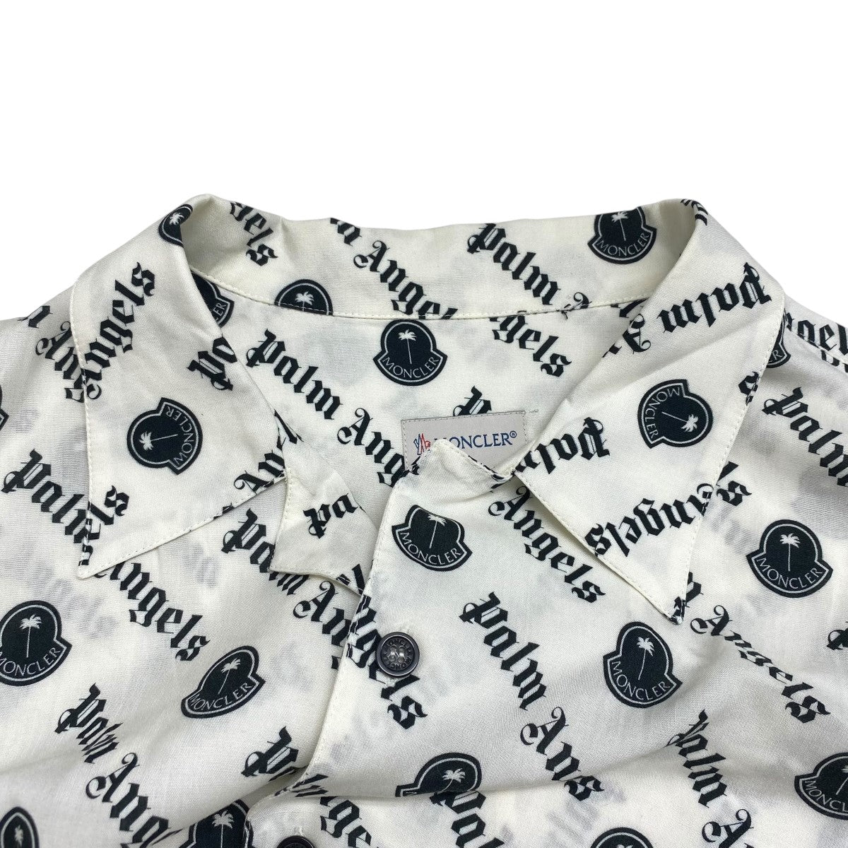 MONCLER×Palm Angels オープンカラーシャツH209L2F00002 古着・中古-3枚目のアイテム画像