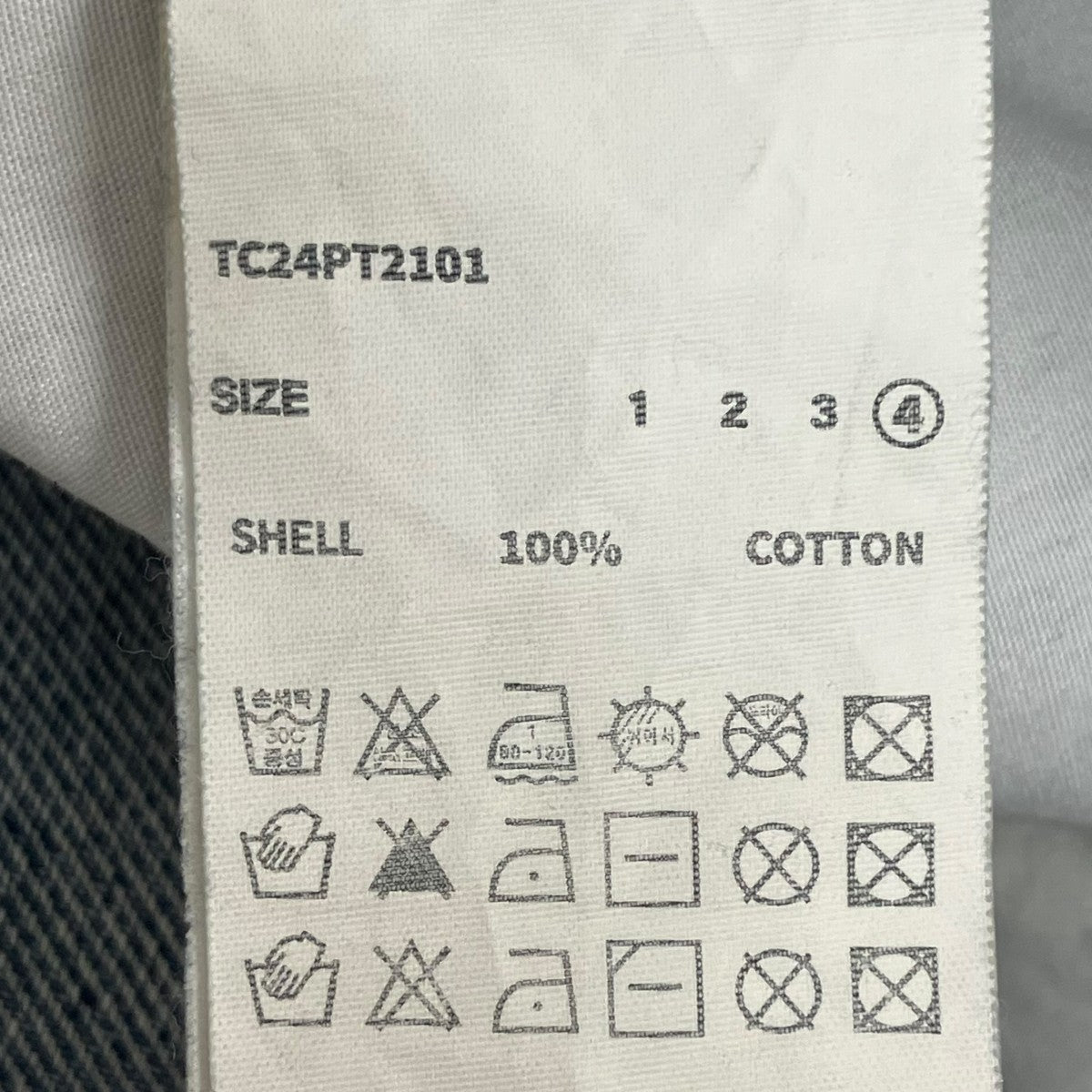 THUG CLUB(サグクラブ) デニムパンツTC24PT2101 TC24PT2101 インディゴ