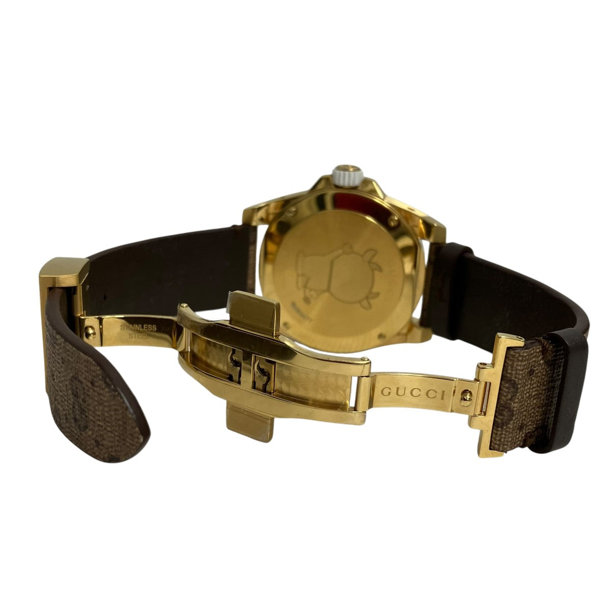 GUCCI(グッチ) DORAEMON ダイブウォッチYA136334 YA136334 ベージュ