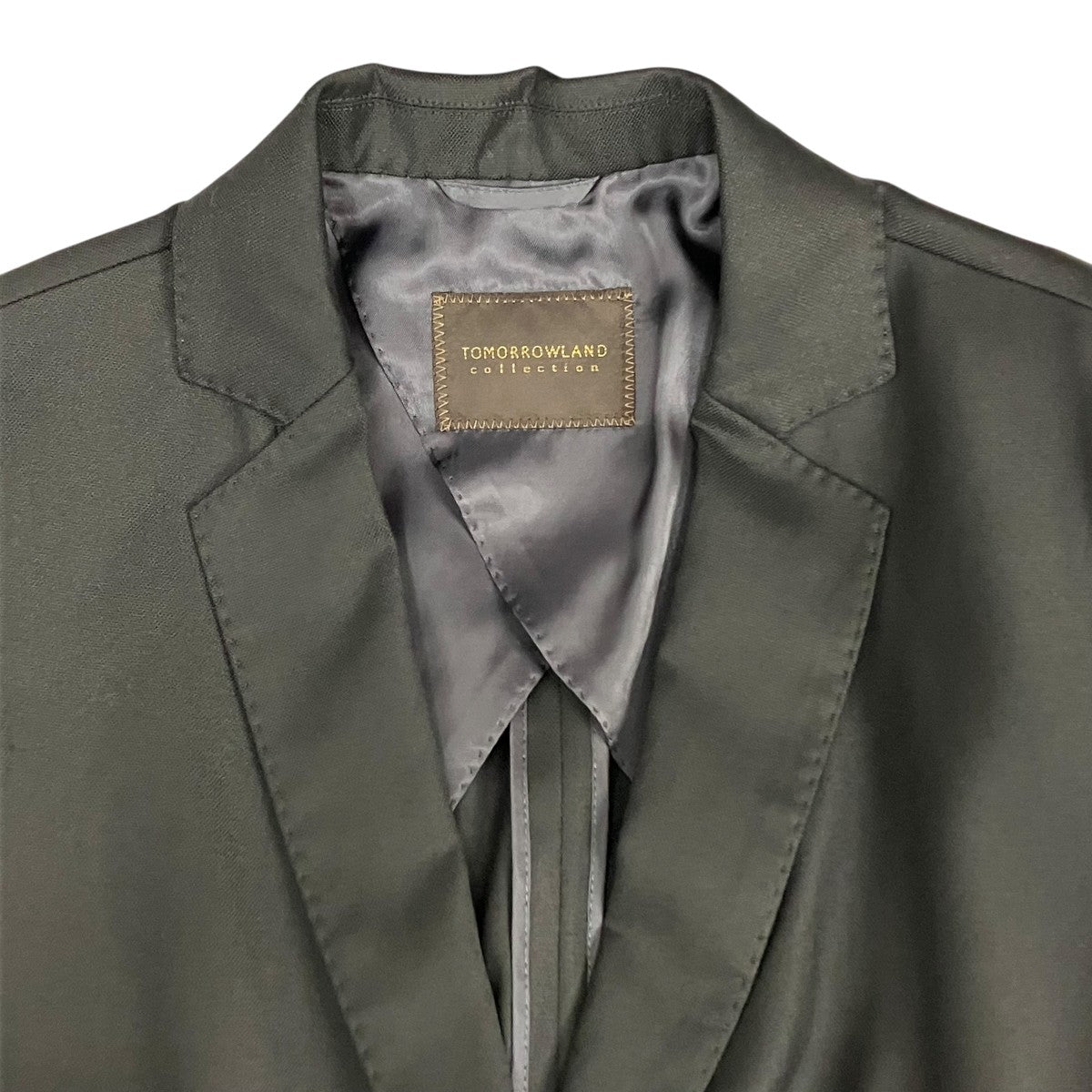 Junkin  トゥモローランド カシミヤ混 秋冬  テーラードジャケット COLUR kolor カラー 20AW ニットドッキングカシミヤウール