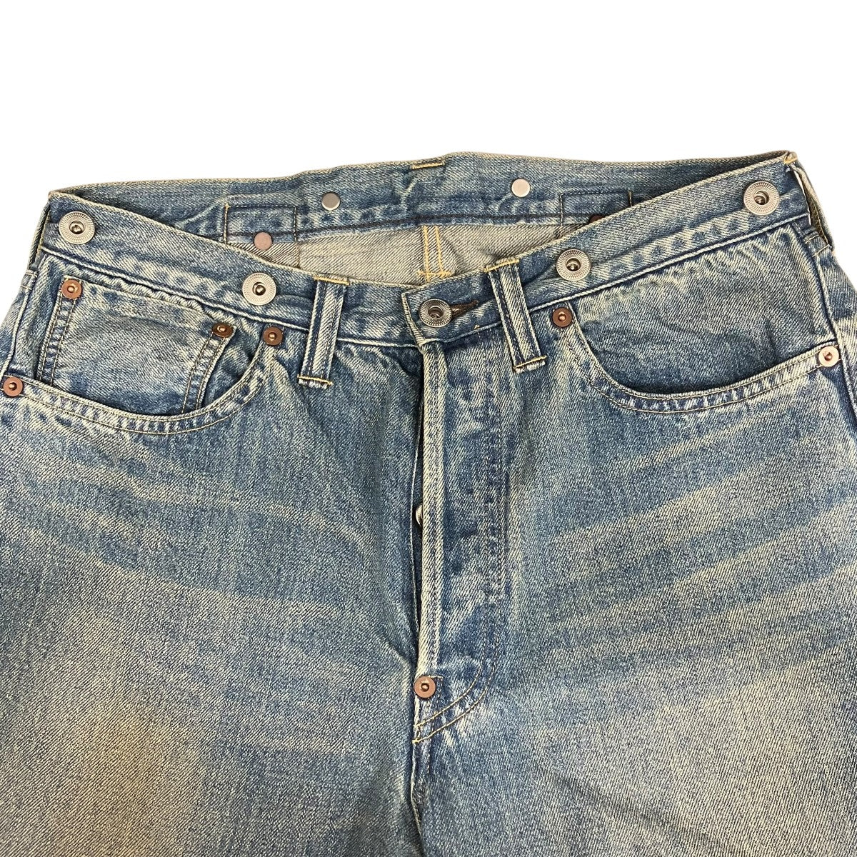 A．PRESSE(アプレッセ) No．2 Washed Denim PantsデニムパンツAP-4008