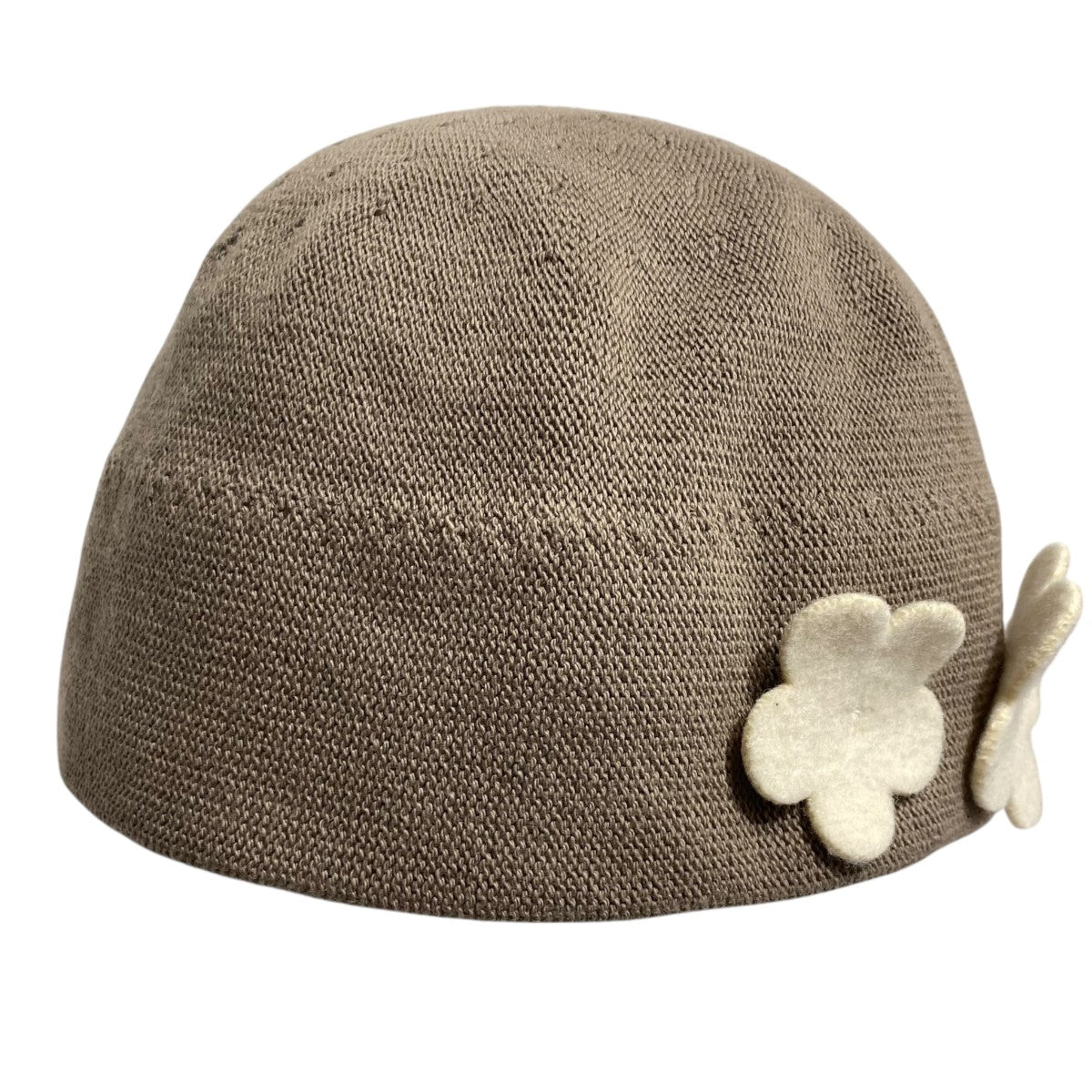 SCHA(シャー) #1717-grey beige ecru #2-7 FLOWERS-Wハット