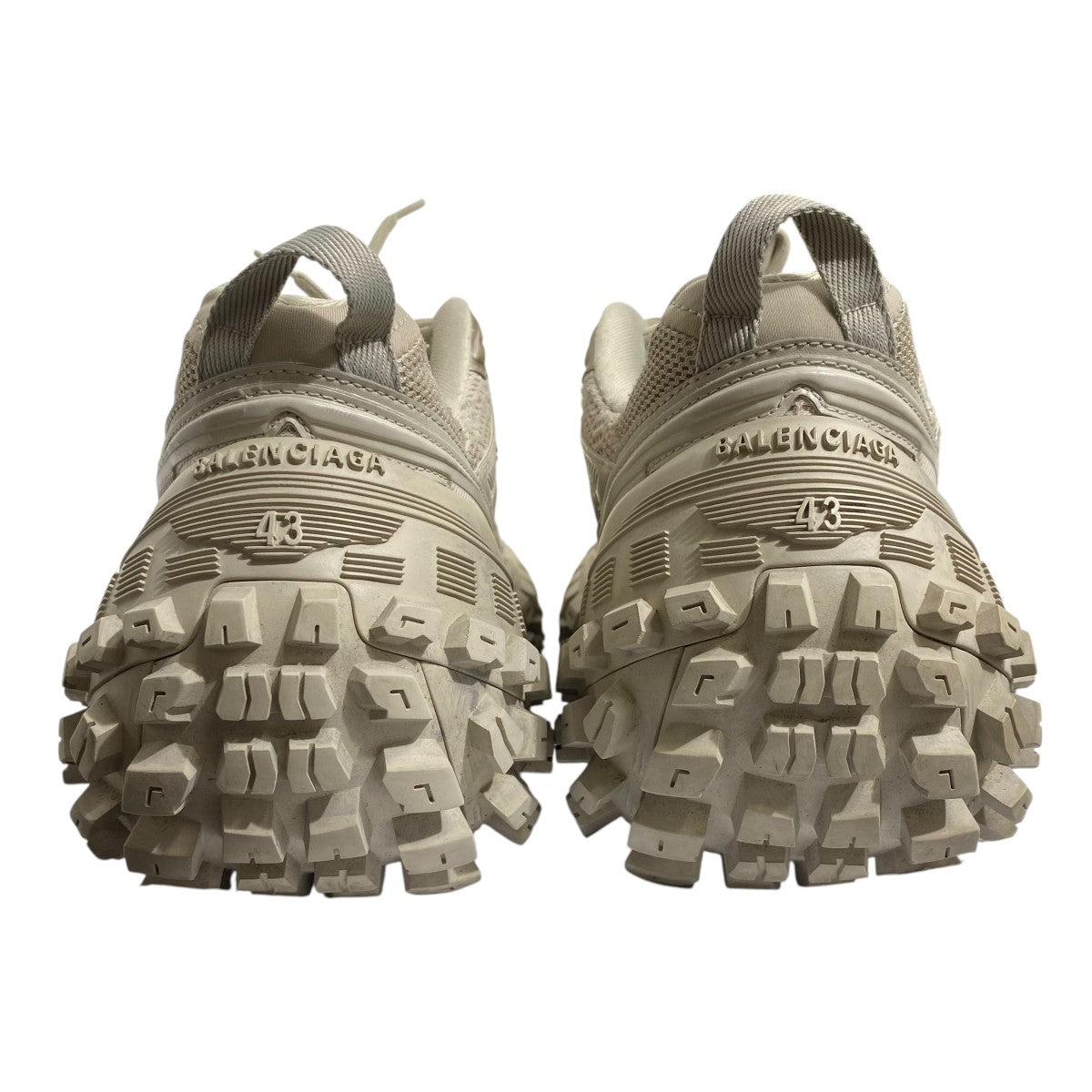 BALENCIAGA バレンシアガ クリアベージュ サンダル 43 関税込☆BALENCIAGA☆入手困難 3XLミュール (BALENCIAGA