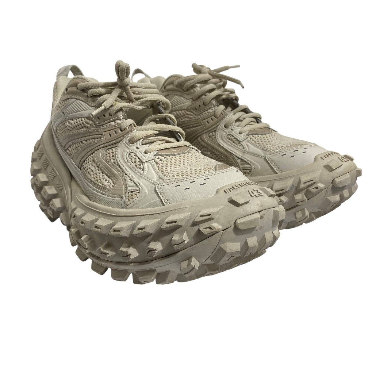 BALENCIAGA ベージュ スニーカー BALENCIAGA バレンシアガ スニーカー ベージュ サイズ：43