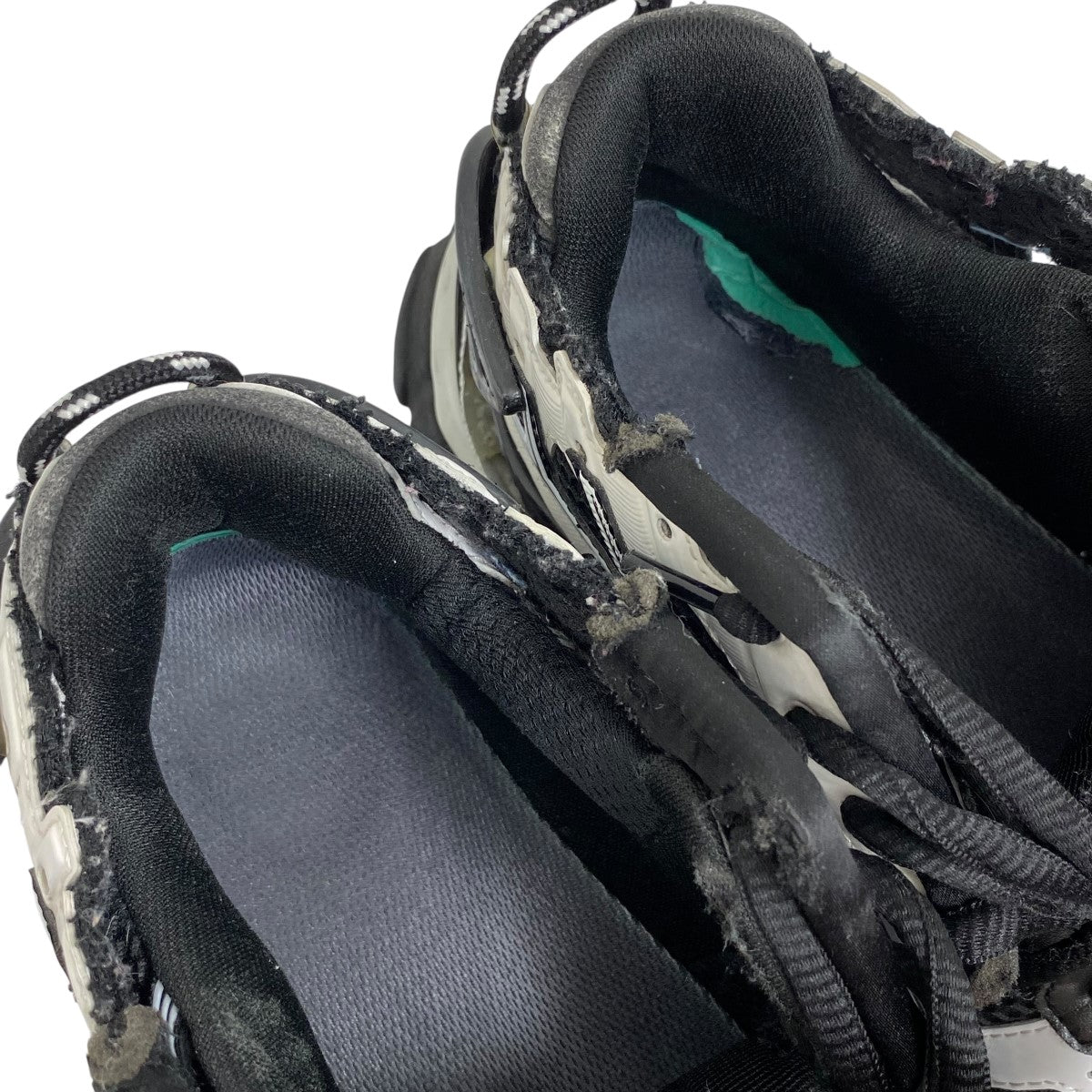 BALENCIAGA(バレンシアガ) runnerスニーカー ブラック×ホワイト サイズ