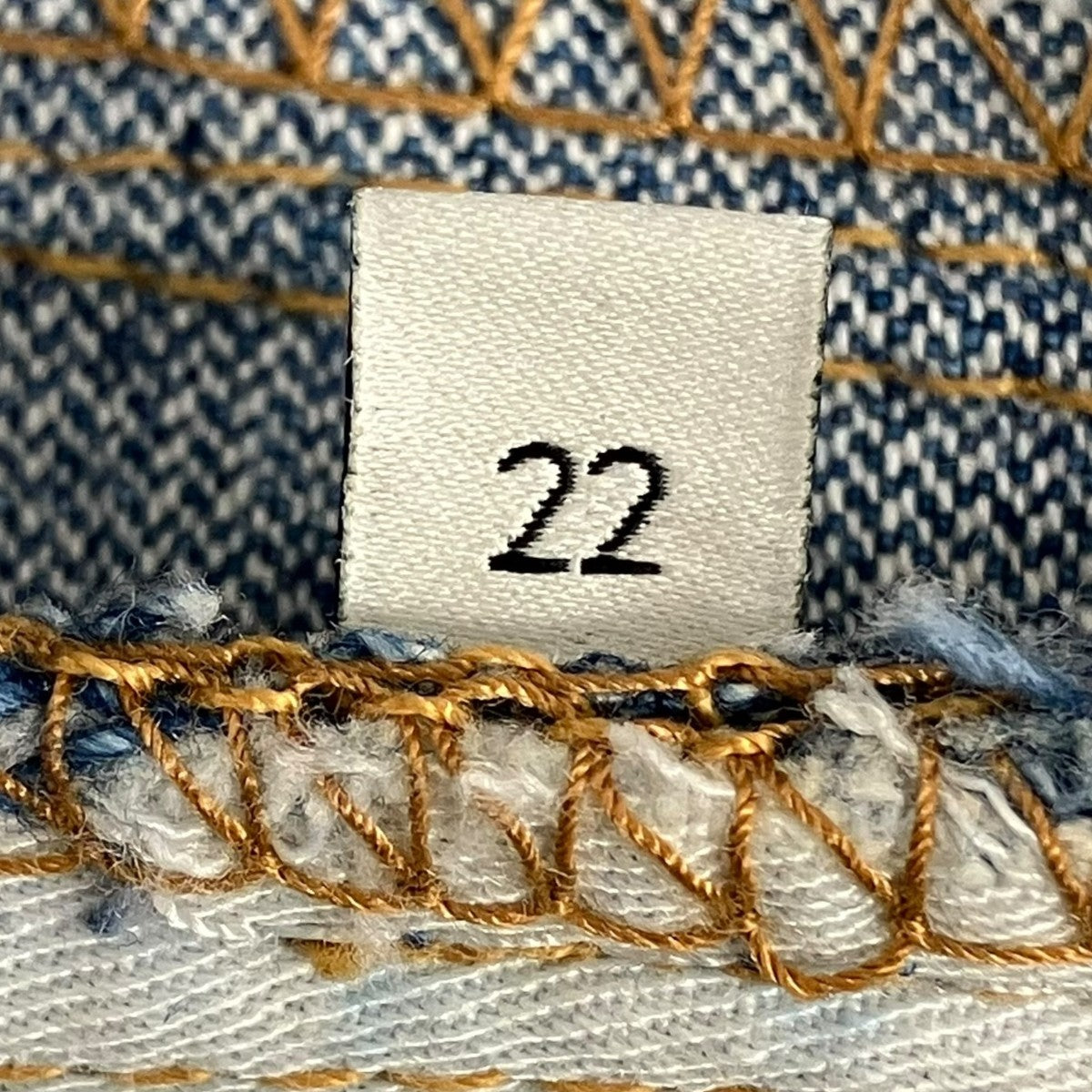 現行タグ GUCCI 21SSホワイトデニム カーゴパンツ シェリーライン 46 ワンフォークロージング 1111clothing ◇イージー ワイドカーゴ