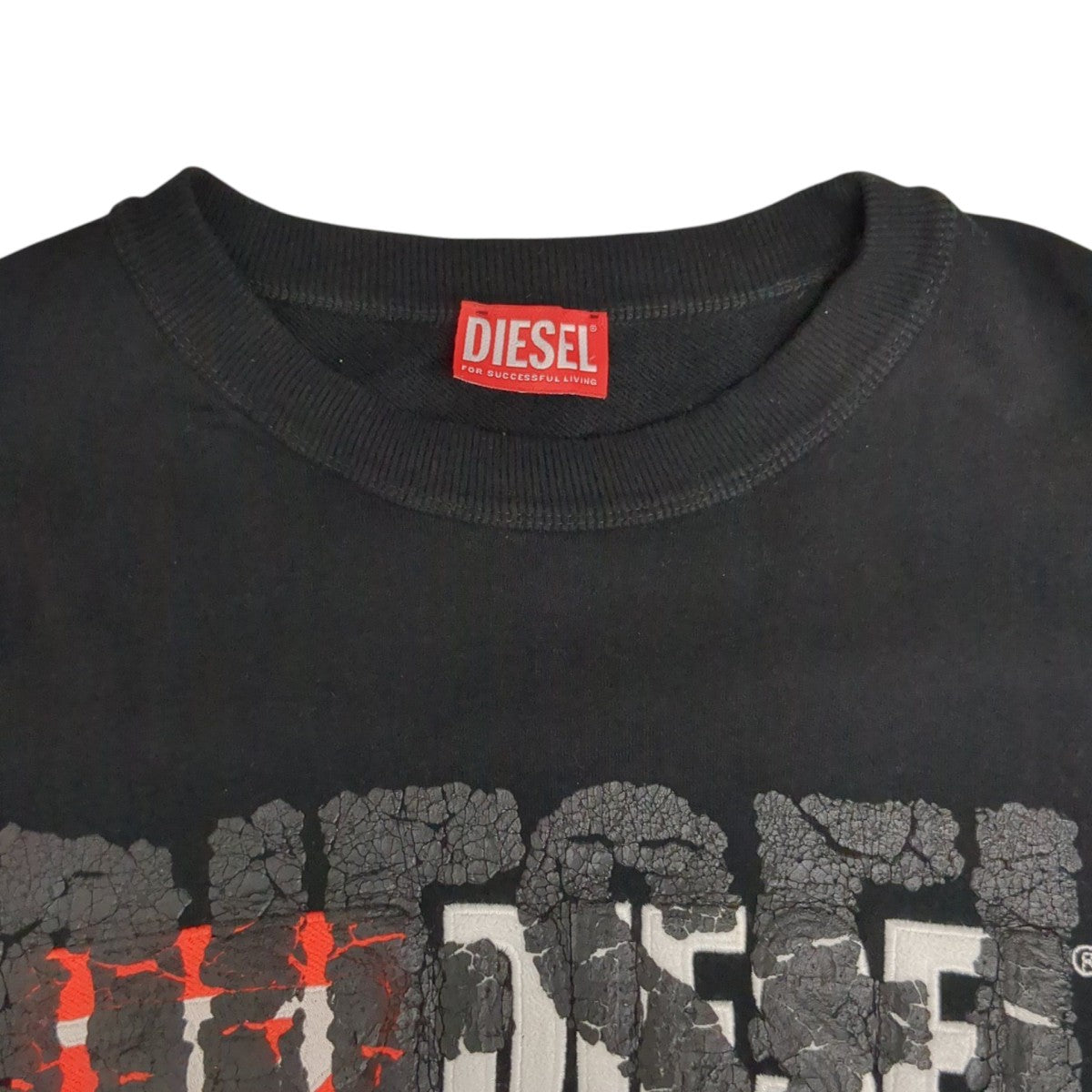 DIESEL(ディーゼル) S-NABEL-Mスウェット ブラック サイズ M｜【公式