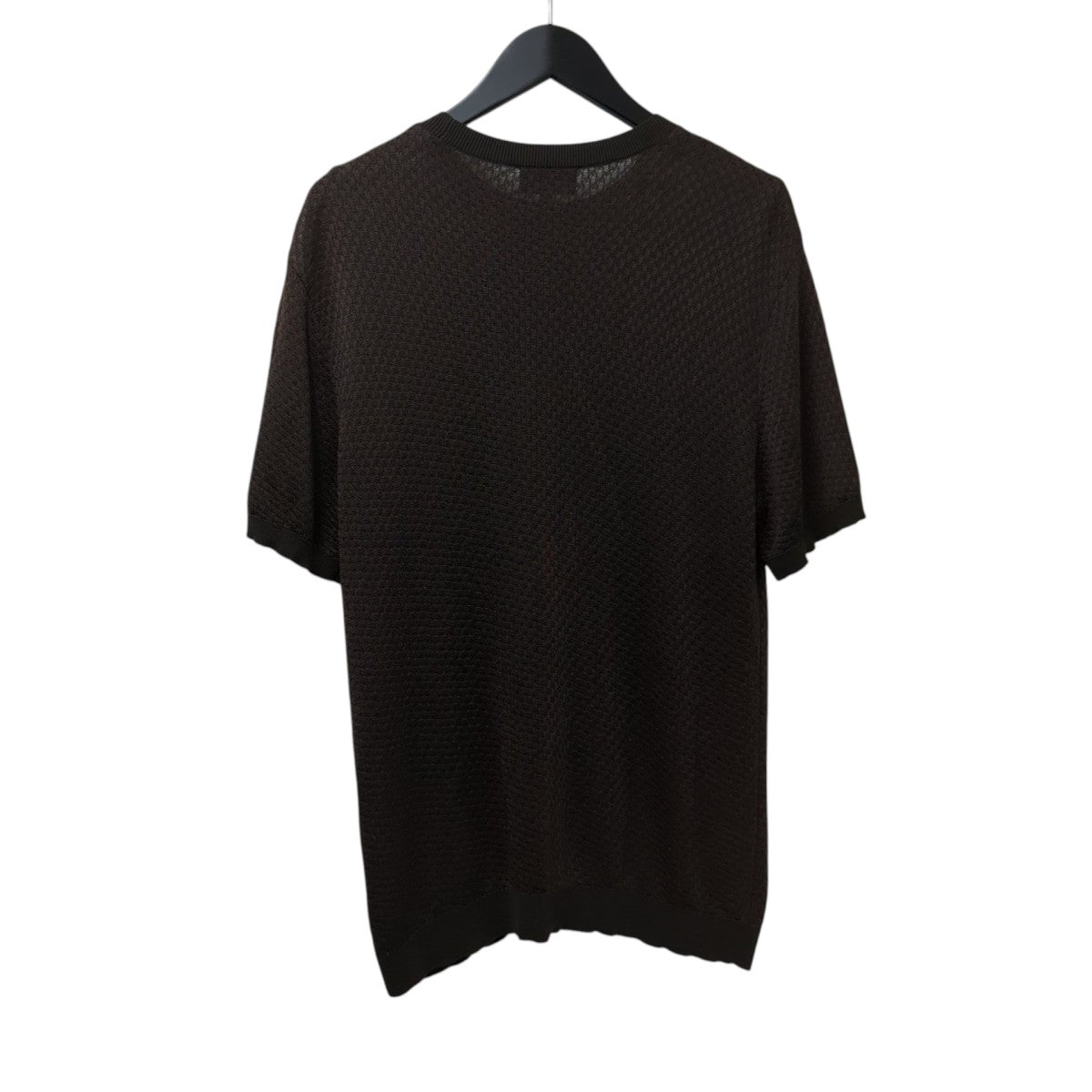 エンポリオアルマーニ　サマーセーター L EMPORIO ARMANI (エンポリオアルマーニ) ウール100％ リブ編み