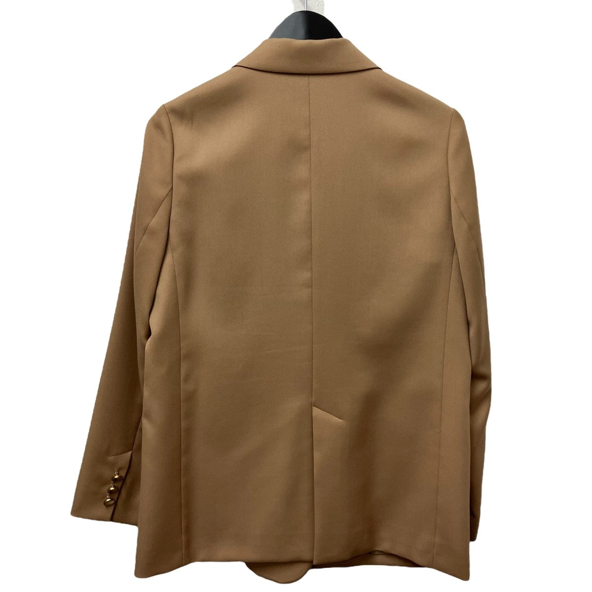 noble ノーブル　ピークドラぺルダブルジャケット　キャメル　38サイズ　美品 Noble（ノーブル）の「ピークドラぺルダブルジャケット