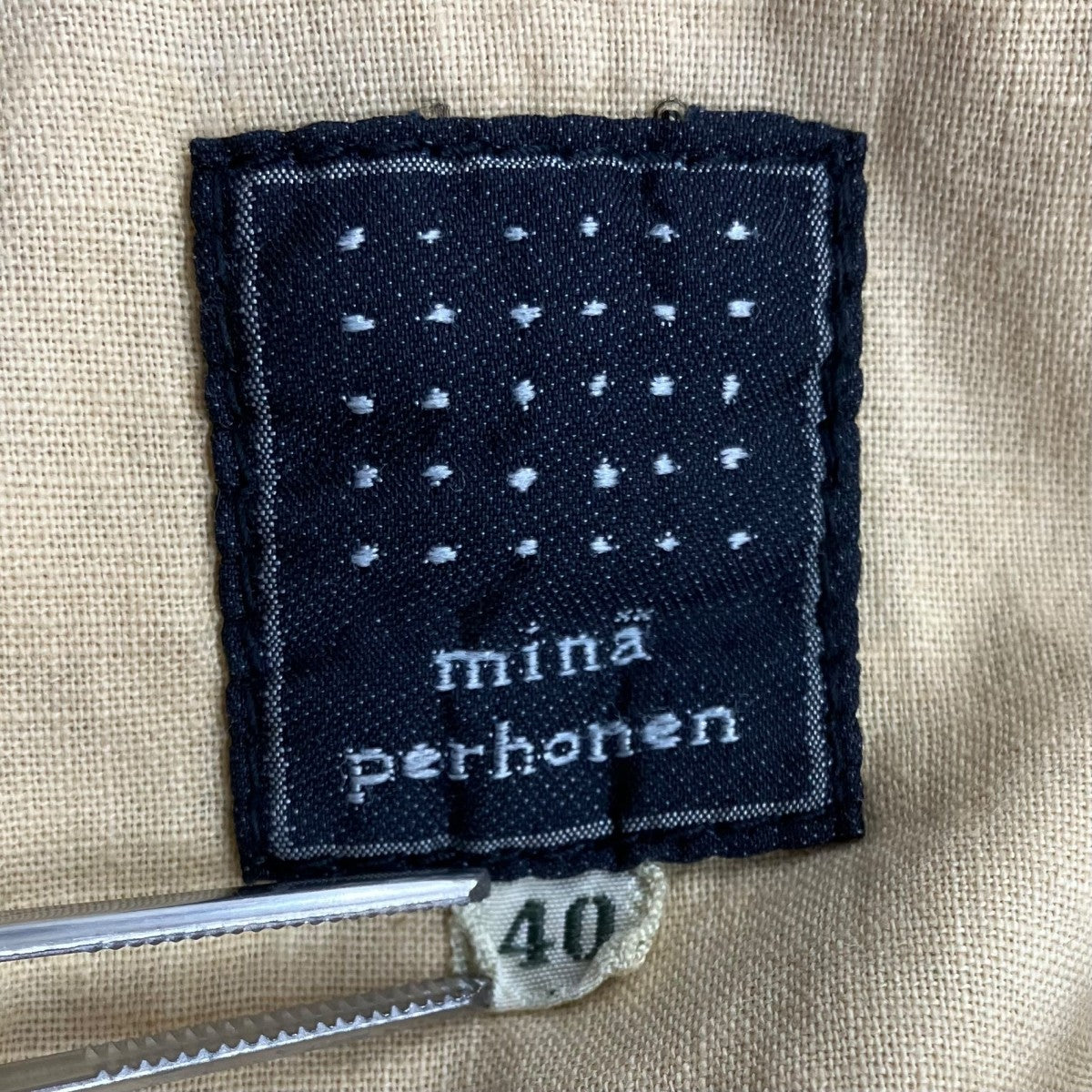 mina perhonen alwaysデニムパンツ 古着・中古-7枚目のアイテム画像