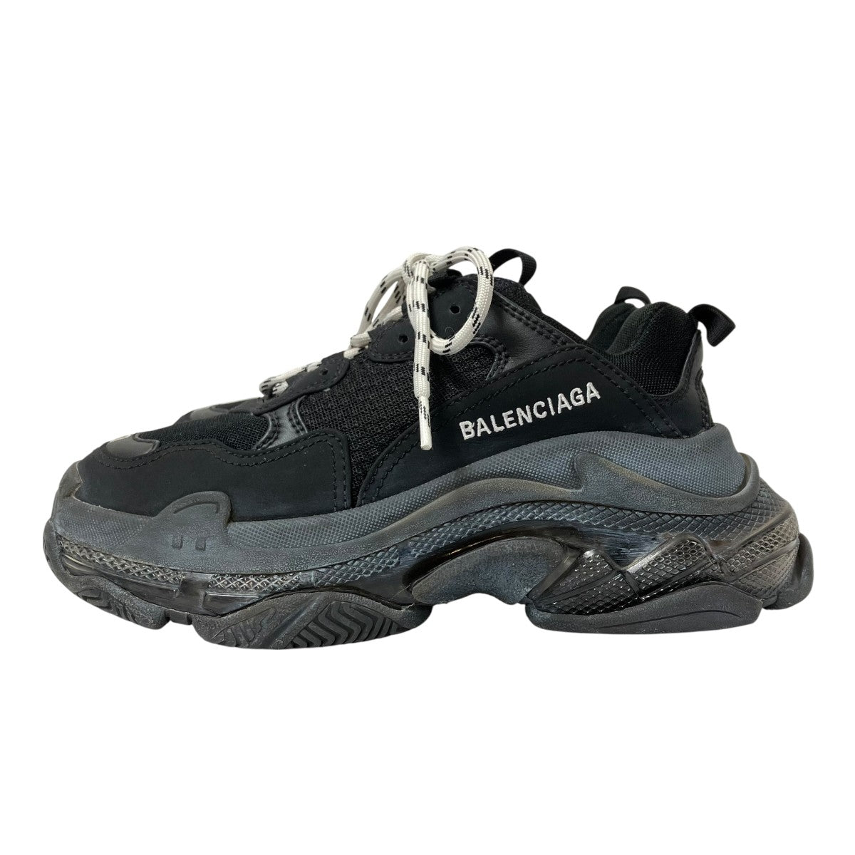 新品 BALENCIAGA バレンシアガ TRIPLE S スニーカー 24.5 BALENCIAGA バレンシアガ トリプルS Triple S スニーカー レザー