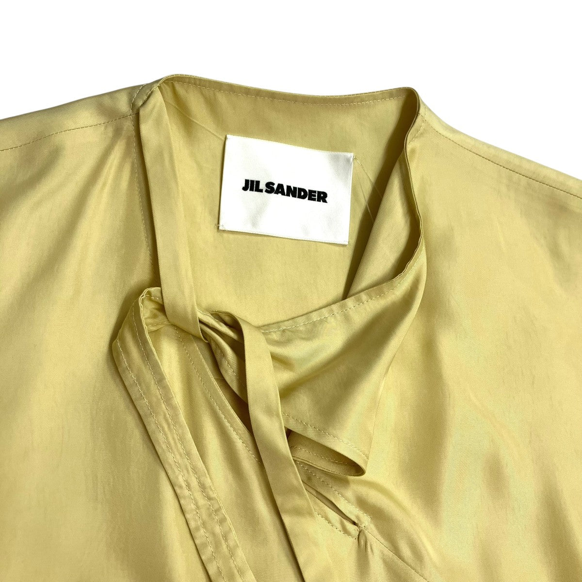 JIL SANDER 24SSサテンマキシワンピースJ52CT0014 古着・中古-3枚目のアイテム画像