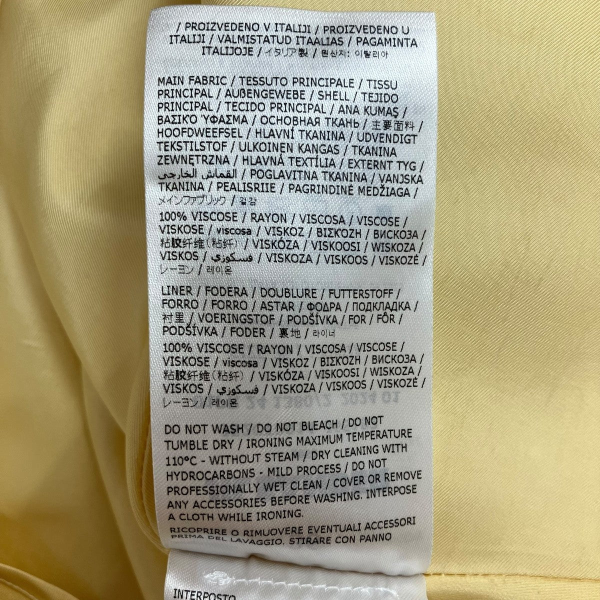 JIL SANDER 24SSサテンマキシワンピースJ52CT0014 古着・中古-6枚目のアイテム画像