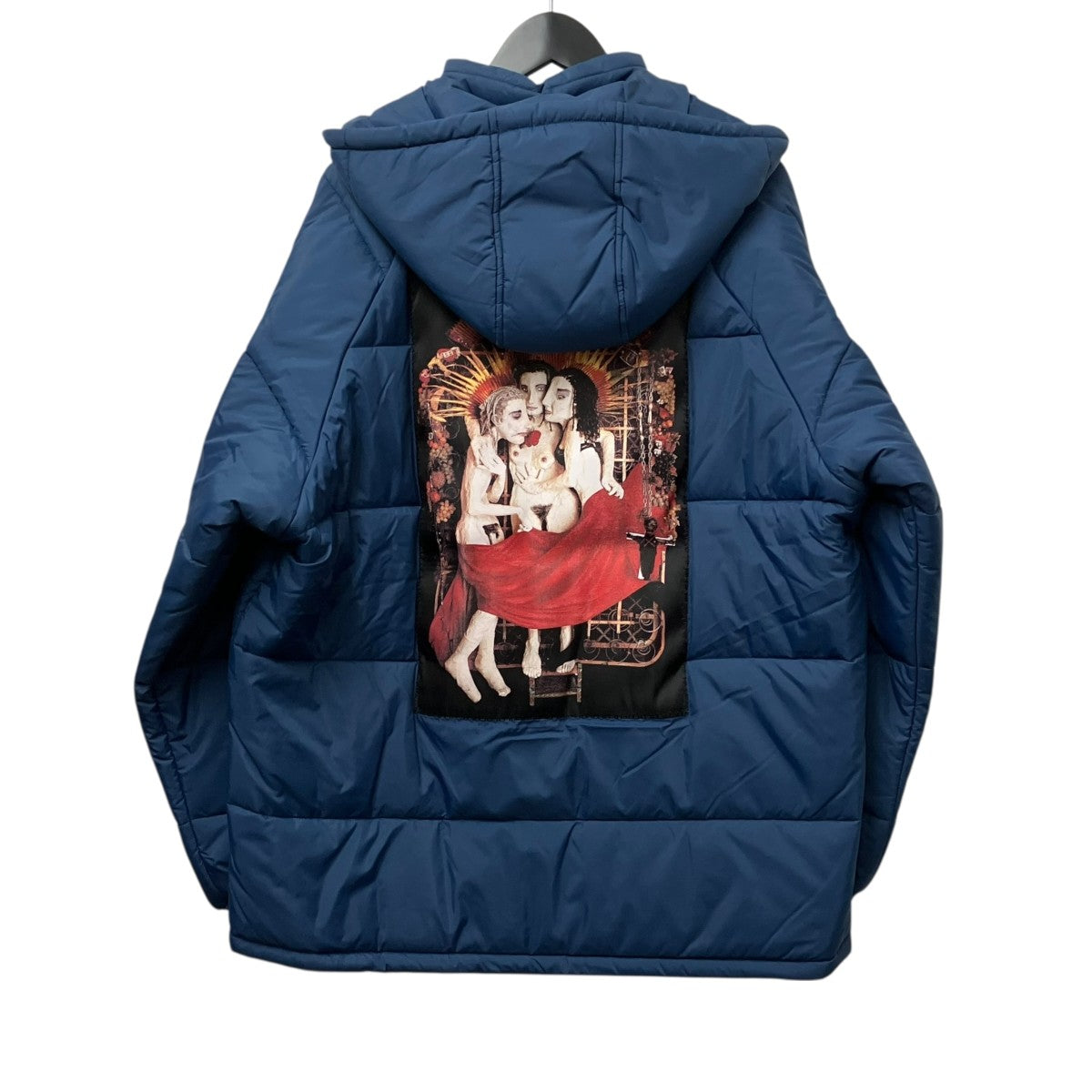 Supreme ネイビー ダウンジャケット 中古・古着通販】Supreme (シュプリーム) NEW YORK YANKEES