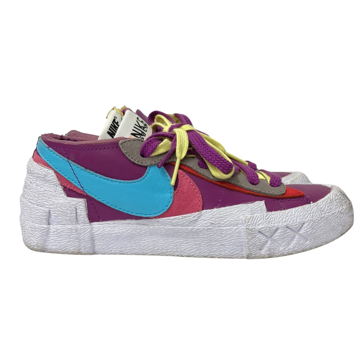 NIKE×sacai×KAWS Blazer Low Purple DuskスニーカーDM7901-500 古着・中古-4枚目のアイテム画像