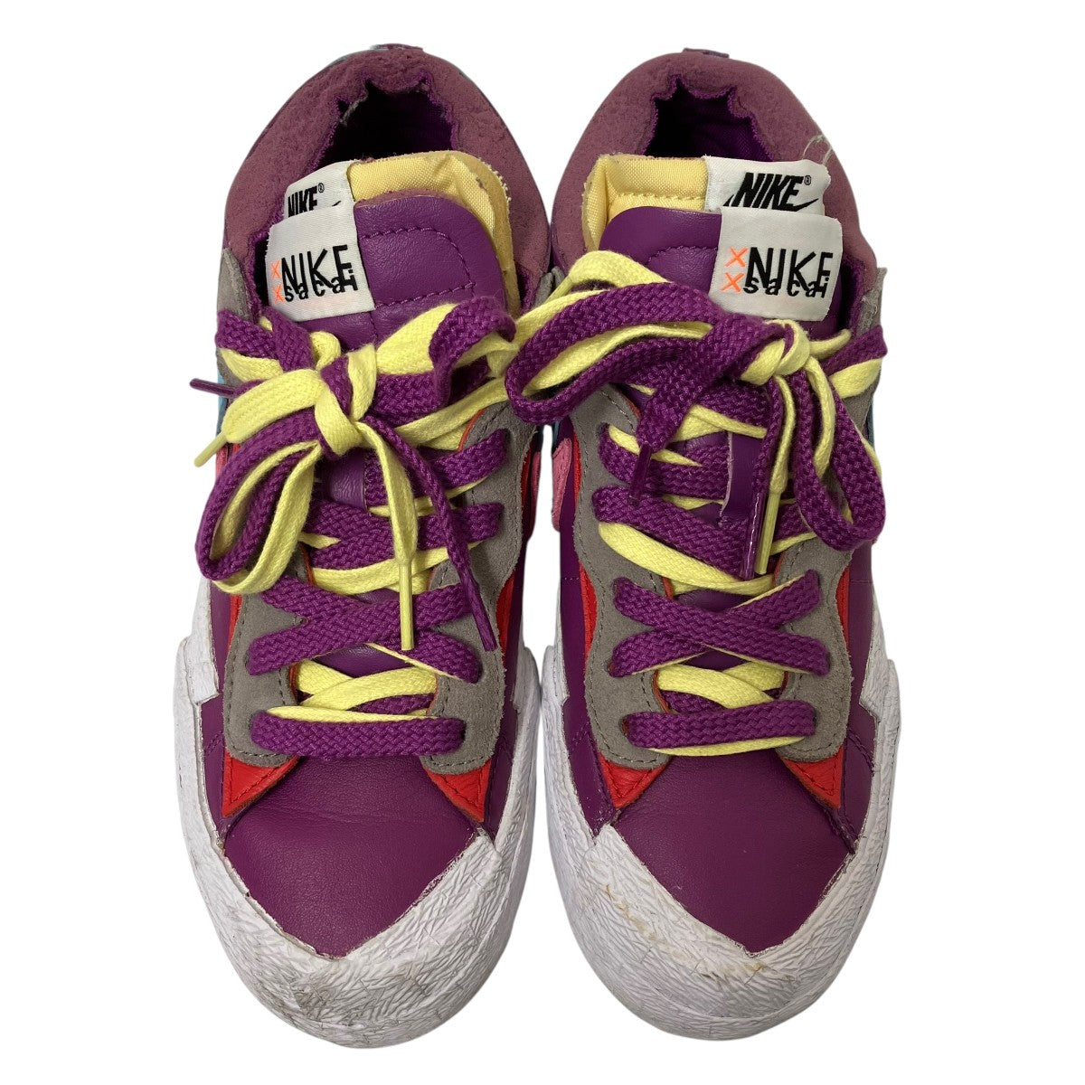 NIKE×sacai×KAWS Blazer Low Purple DuskスニーカーDM7901-500 古着・中古-5枚目のアイテム画像