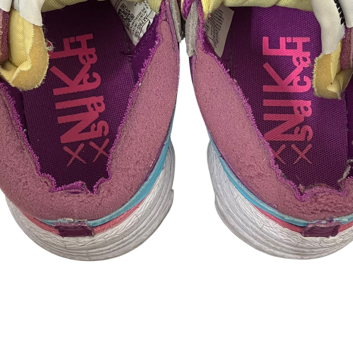 NIKE×sacai×KAWS Blazer Low Purple DuskスニーカーDM7901-500 古着・中古-7枚目のアイテム画像