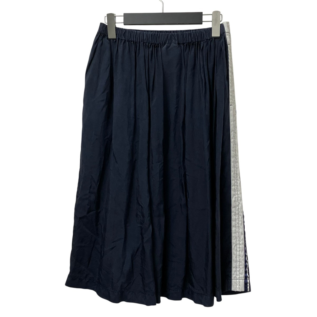 COMME des GARÇONS tricot プリーツスカート ダークブルー トリココムデギャルソンtricot COMME des GARCONS 裏使い