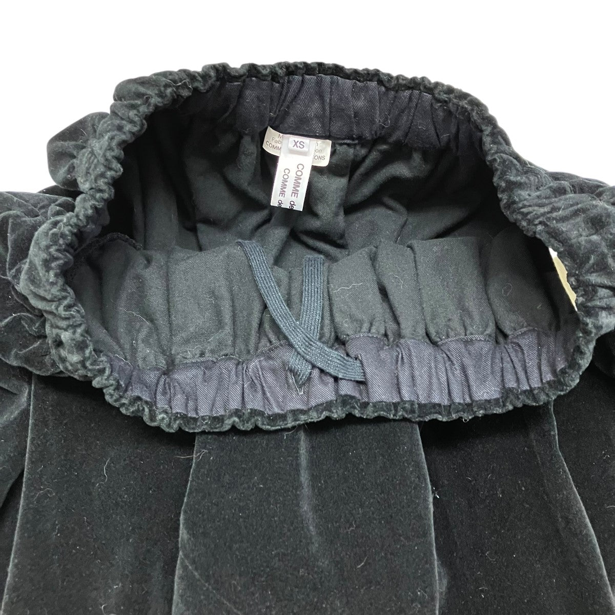 ヴィンテージ comme des garçons noir ベロアスカート ヴィンテージ comme des garçons noir ベロアスカート