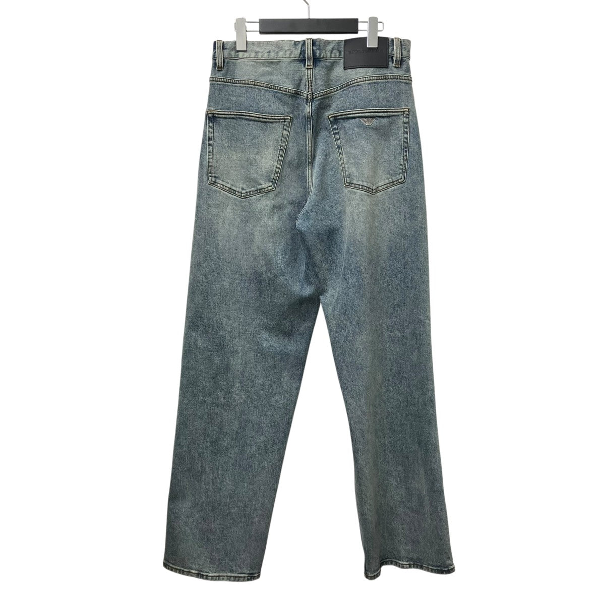 EMPORIO ARMANI ダメージ加工ブルーデニム32 EMPORIO ARMANI ダメージ加工ブルーデニム32 パンツ
