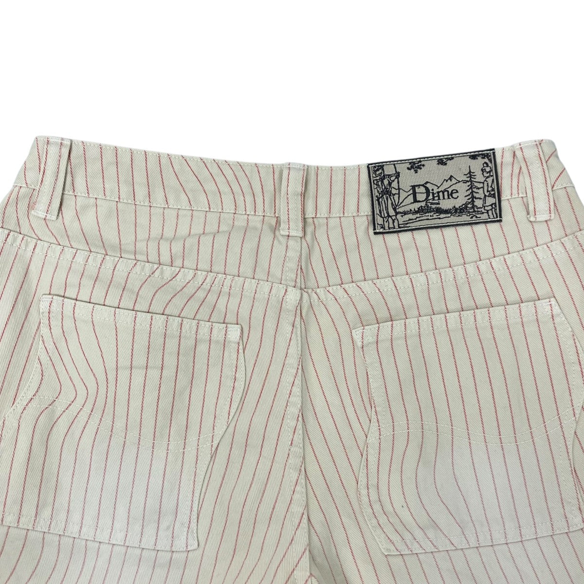 Classic relaxed denim pantsストライプパンツ