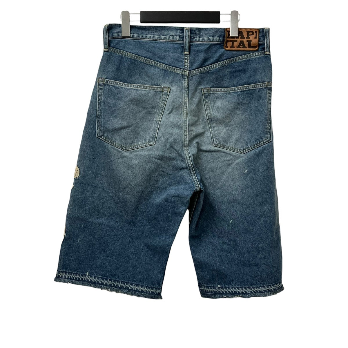KAPITAL デニムハーフパンツEK-1448SPA 古着・中古-2枚目のアイテム画像