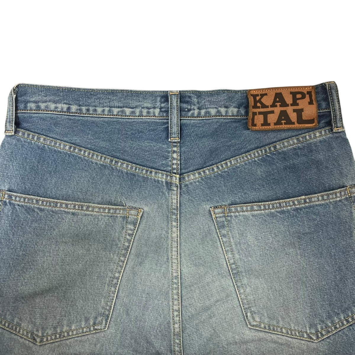 KAPITAL デニムハーフパンツEK-1448SPA 古着・中古-5枚目のアイテム画像