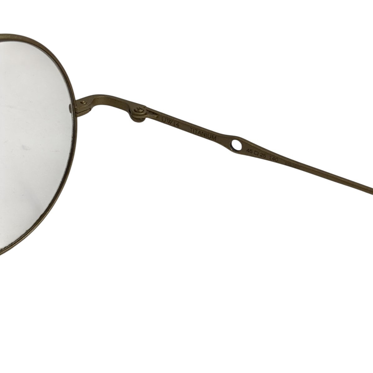 UMA WANG×RIGARDS 眼鏡RG00UW14 RG00UW14 ゴールド｜【公式】カインド