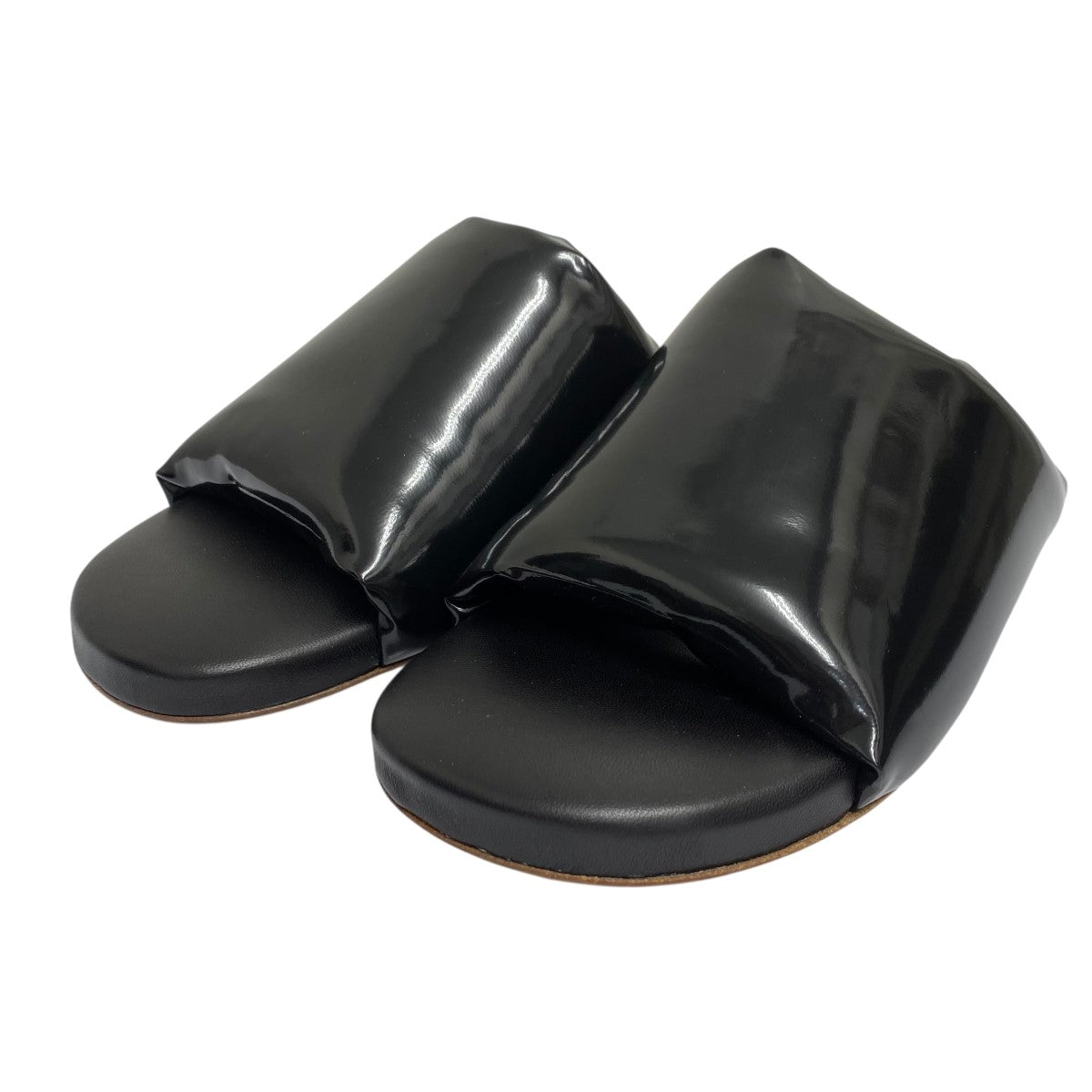 サンダル・ミュール Bottega Veneta Cushion Slides Black Bottega Veneta – Cushion Slide – Black | Carla Saint-Barth