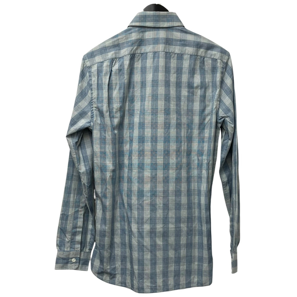 RRL(ダブルアールエル) チェックシャツ ライトブルー サイズ XL
