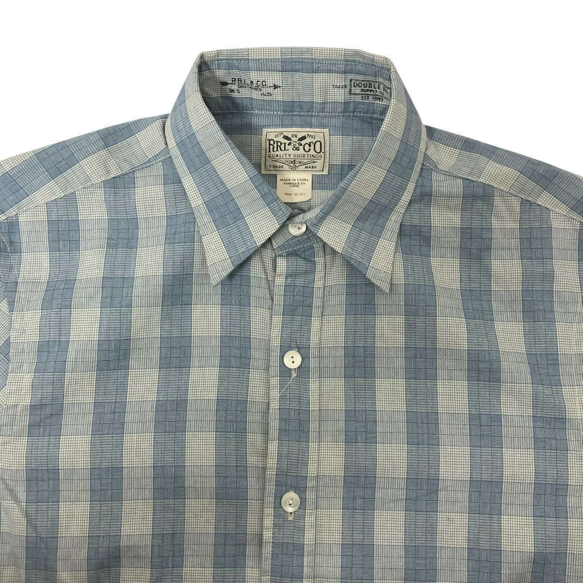 RRL チェックシャツ 古着・中古-3枚目のアイテム画像
